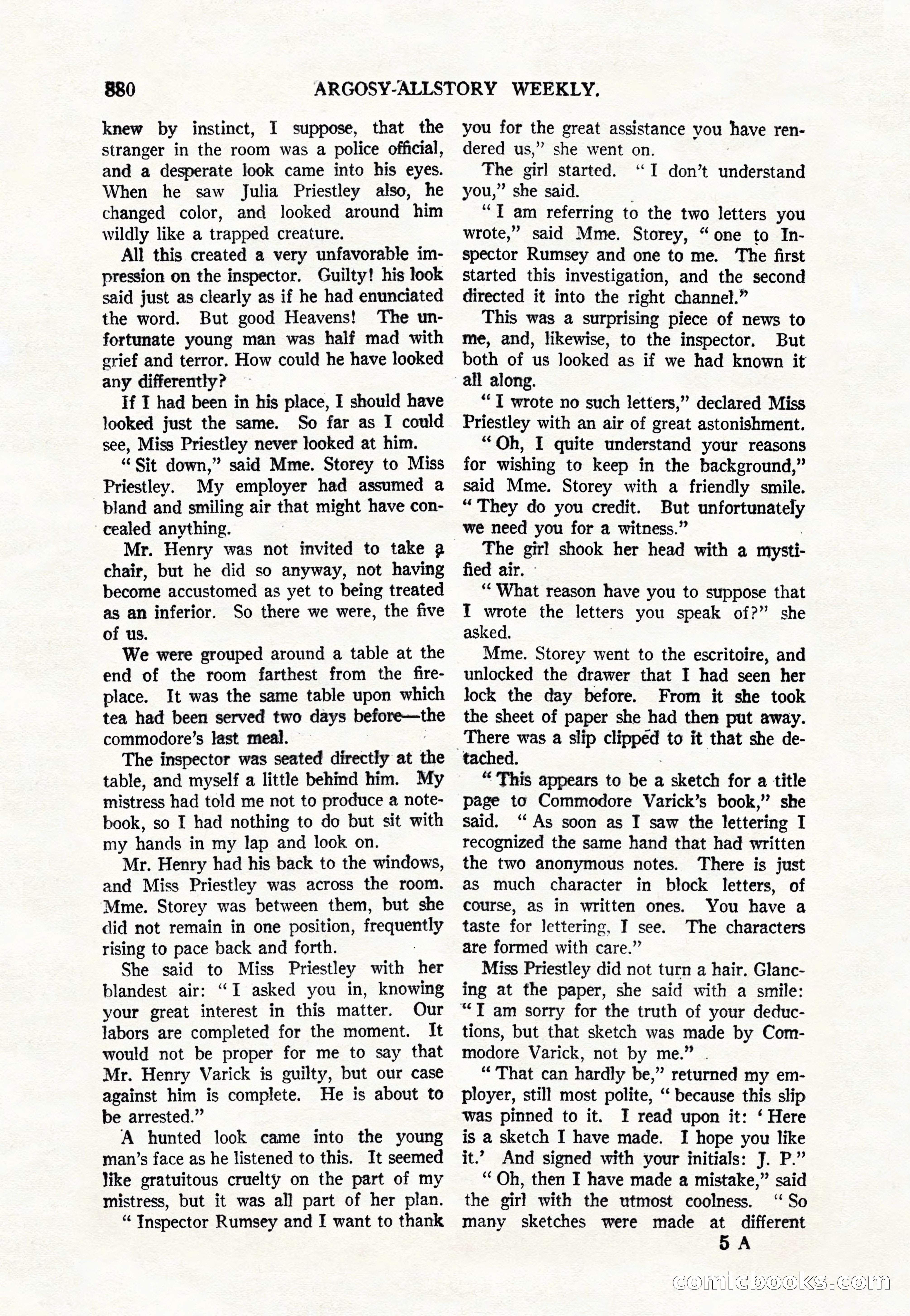 Argosy All-Story Weekly — page 82 of 164