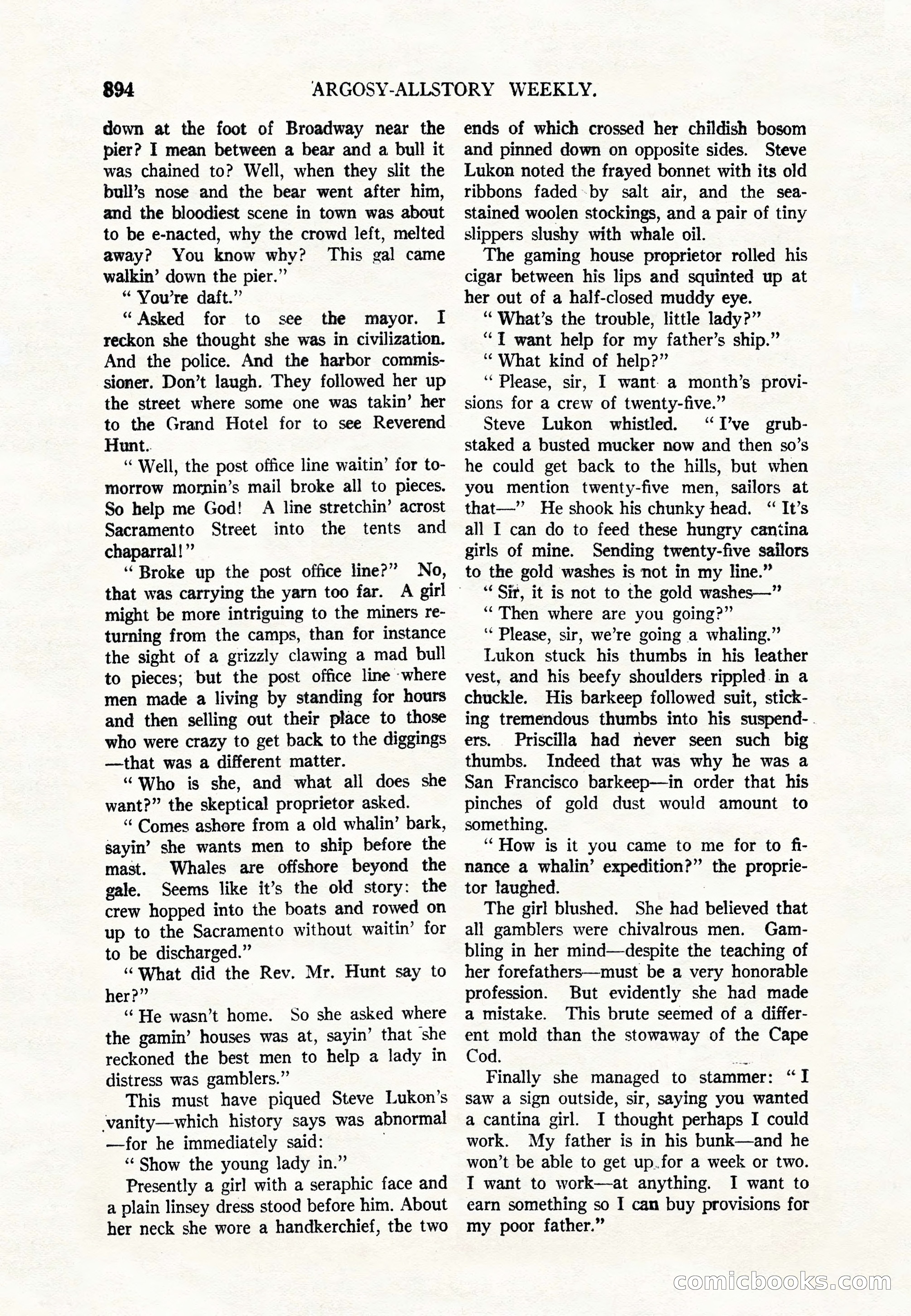 Argosy All-Story Weekly — page 96 of 164