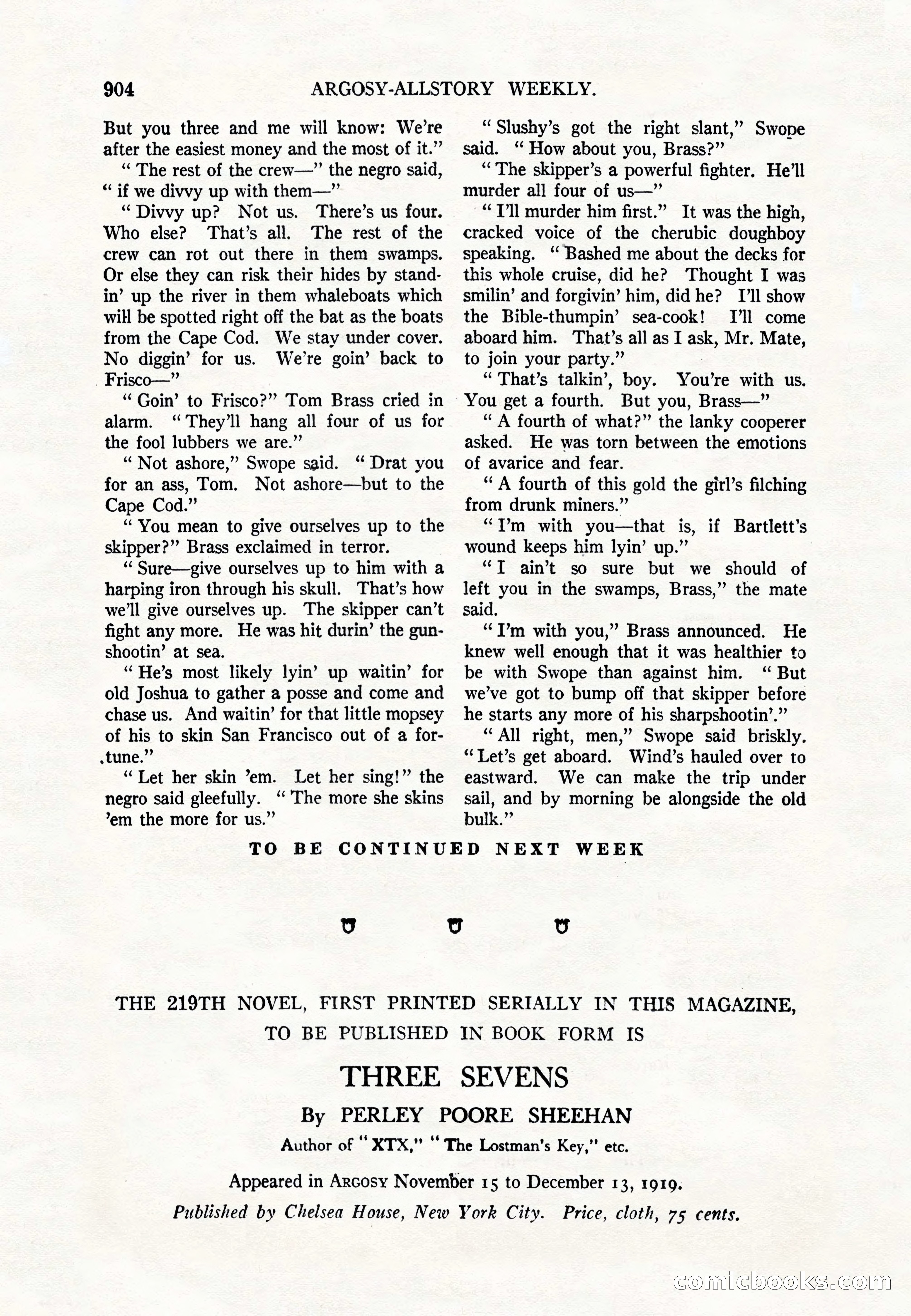 Argosy All-Story Weekly — page 106 of 164