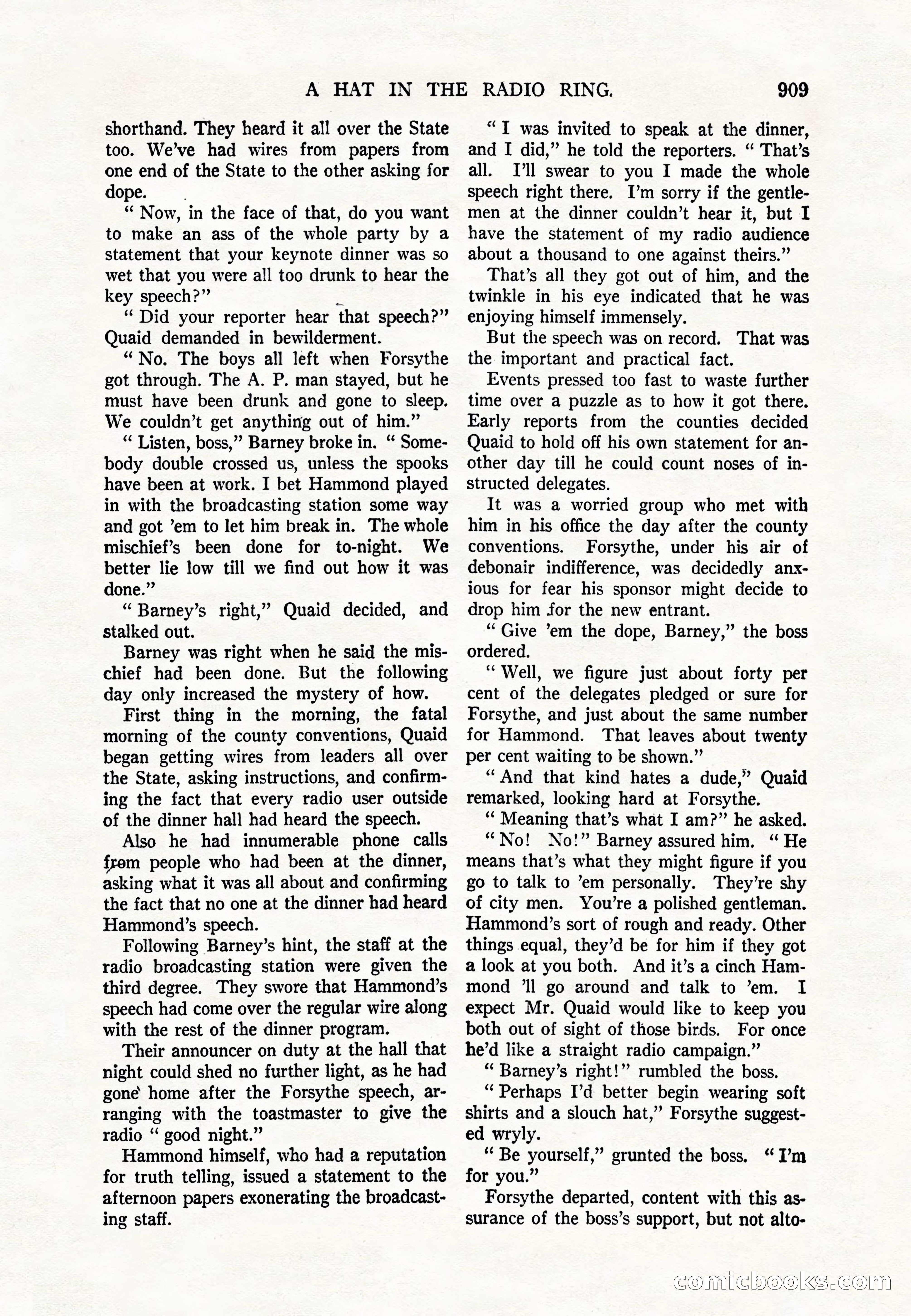 Argosy All-Story Weekly — page 111 of 164