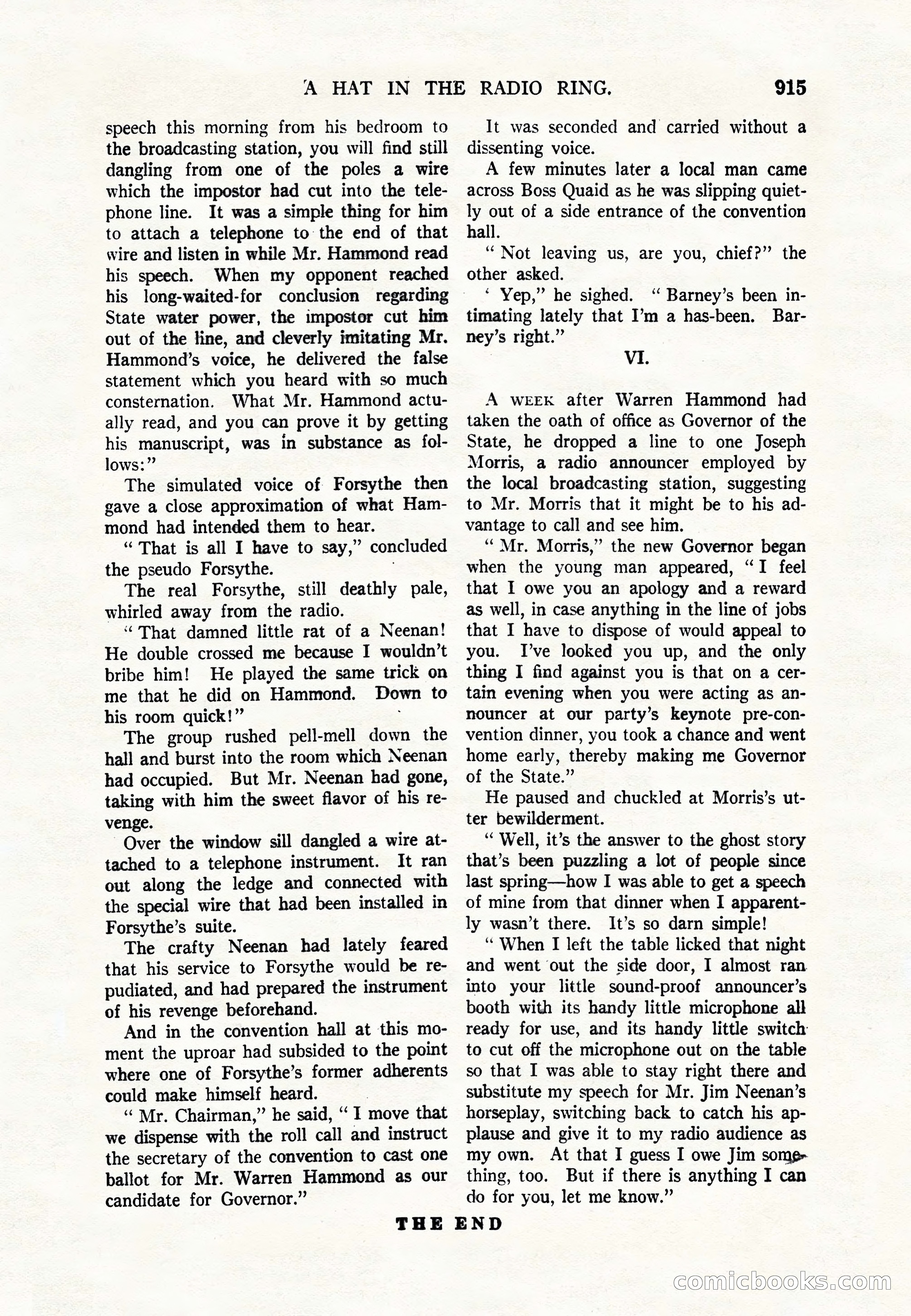 Argosy All-Story Weekly — page 117 of 164