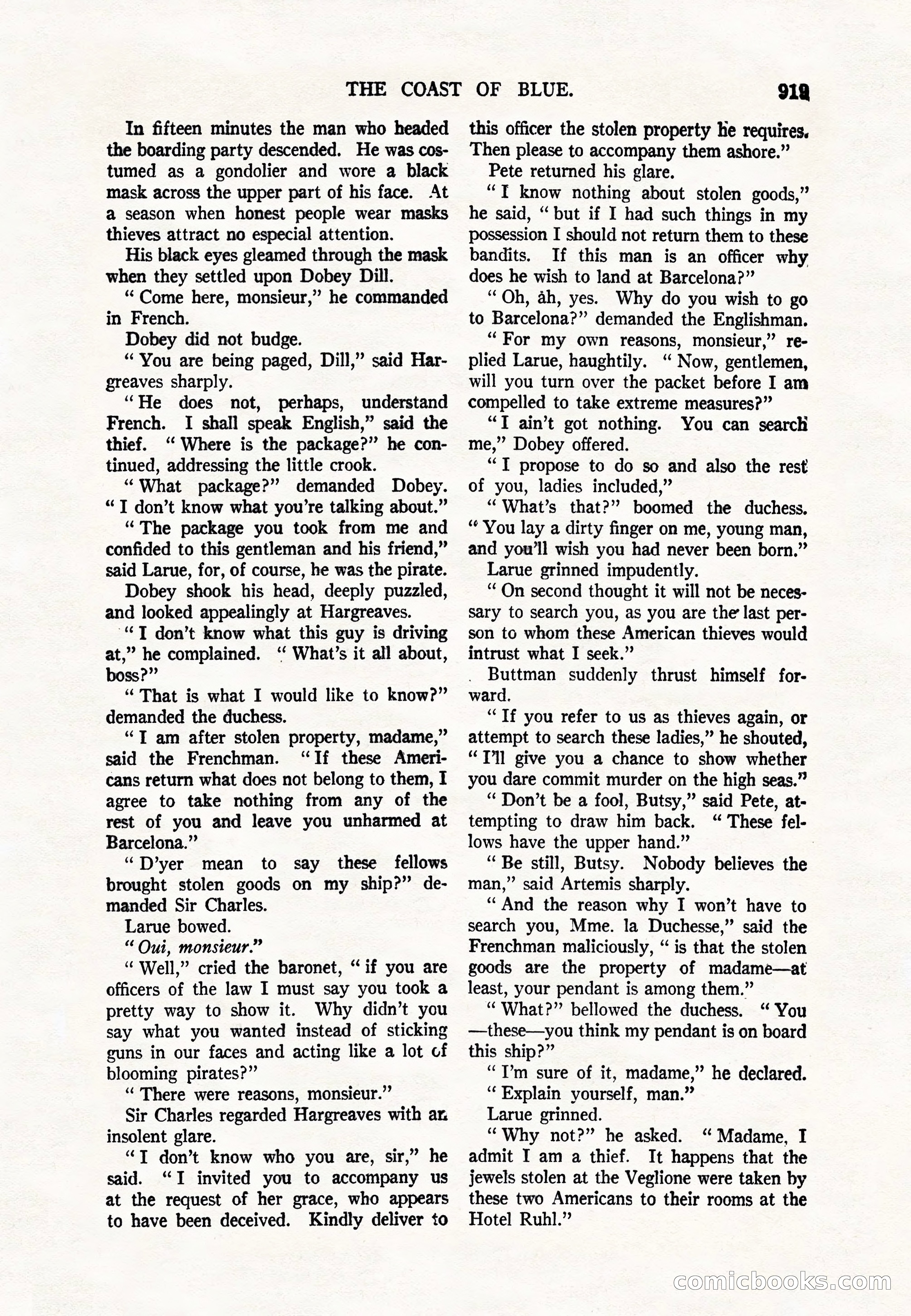 Argosy All-Story Weekly — page 121 of 164