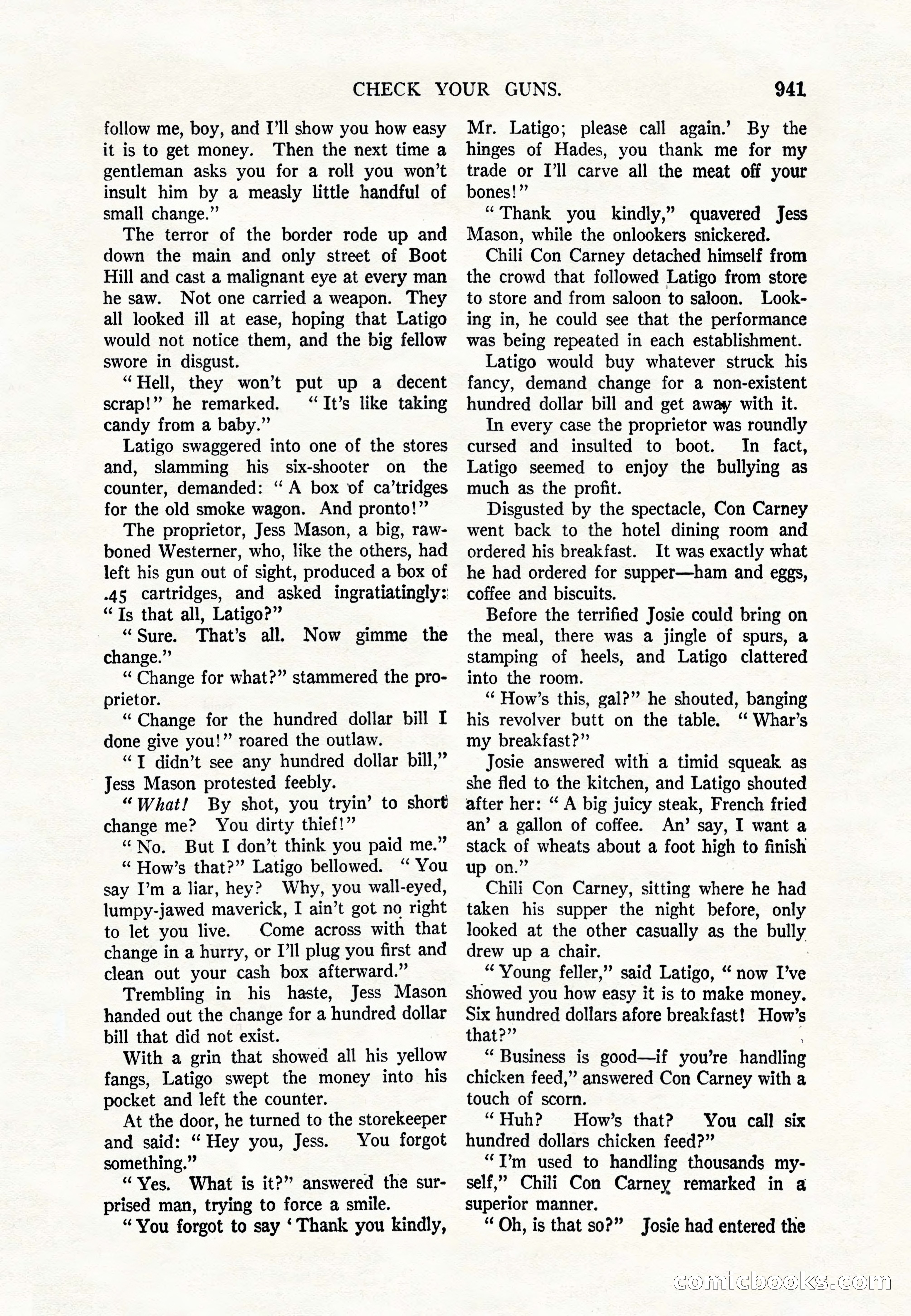 Argosy All-Story Weekly — page 143 of 164