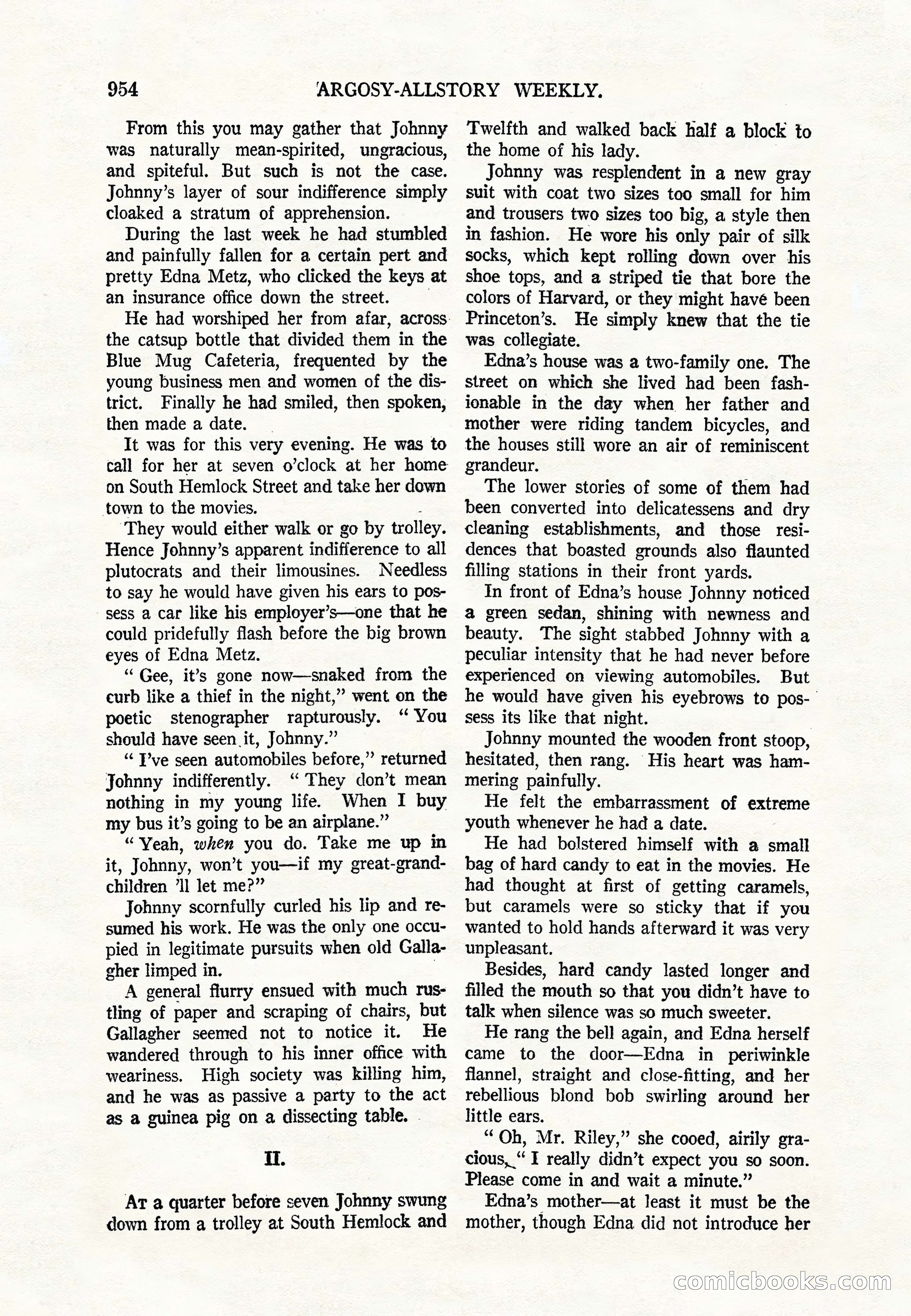 Argosy All-Story Weekly — page 156 of 164
