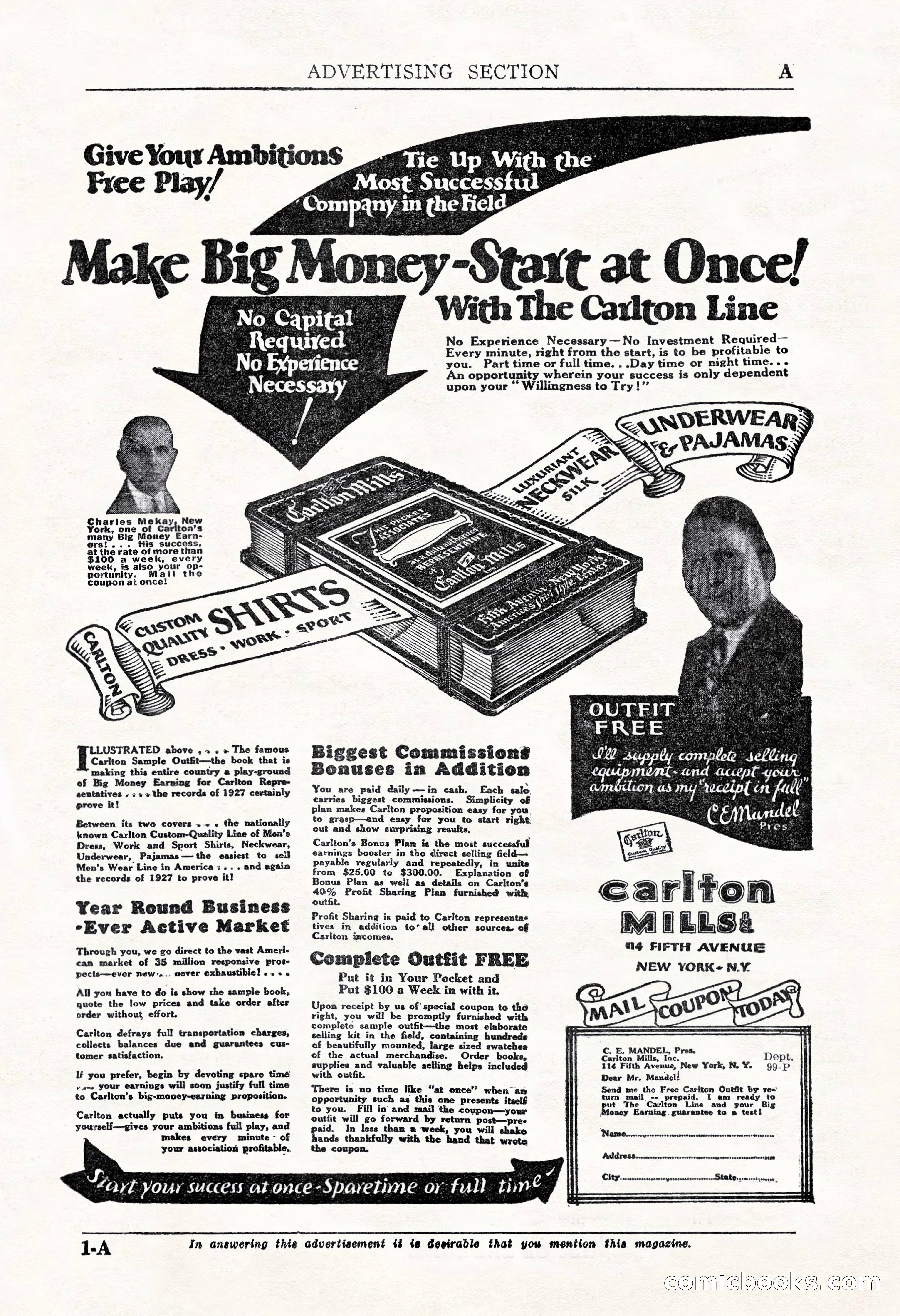 Argosy All-Story Weekly, September 22, 1928 — page 3 of 148