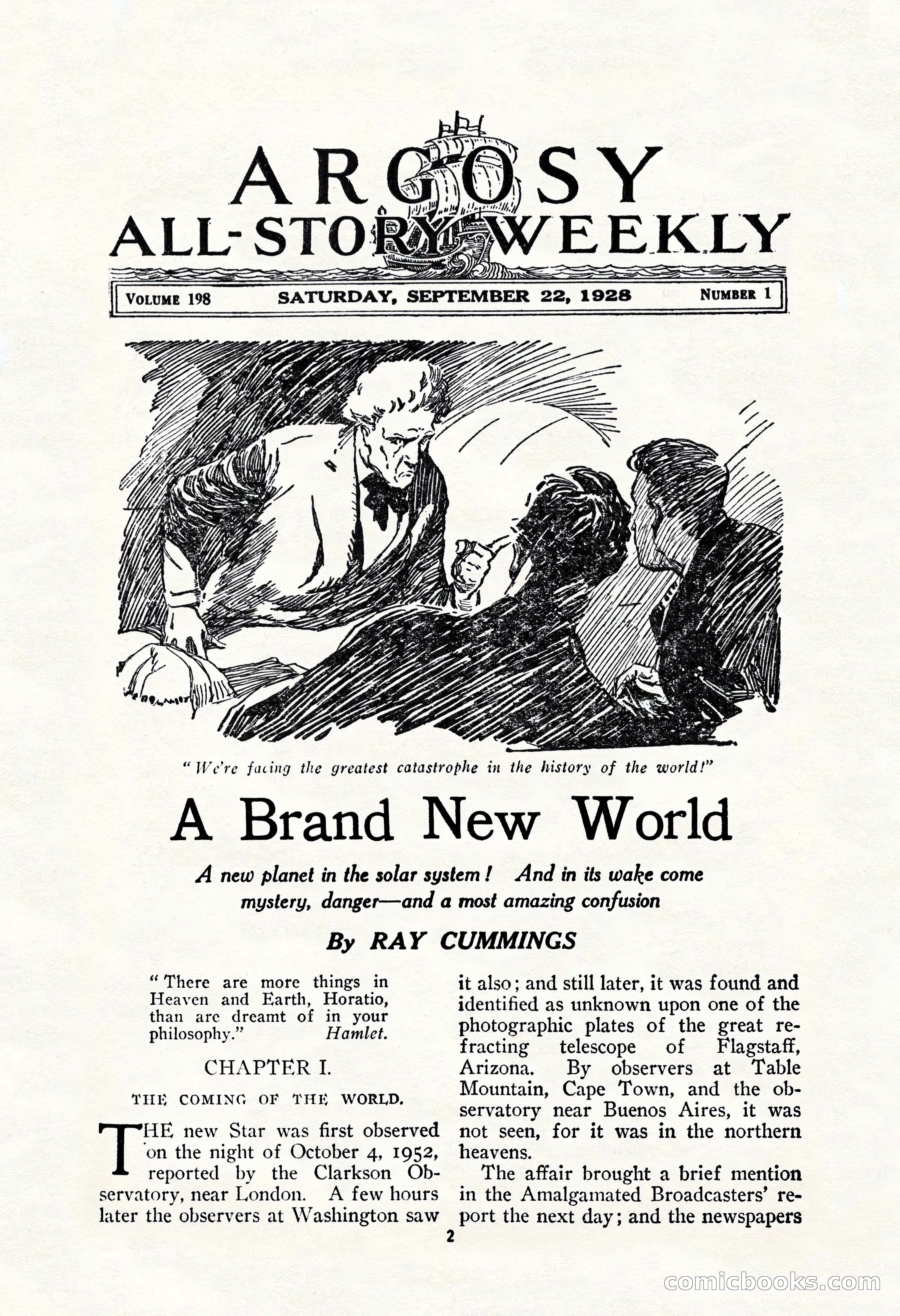 Argosy All-Story Weekly, September 22, 1928 — page 6 of 148
