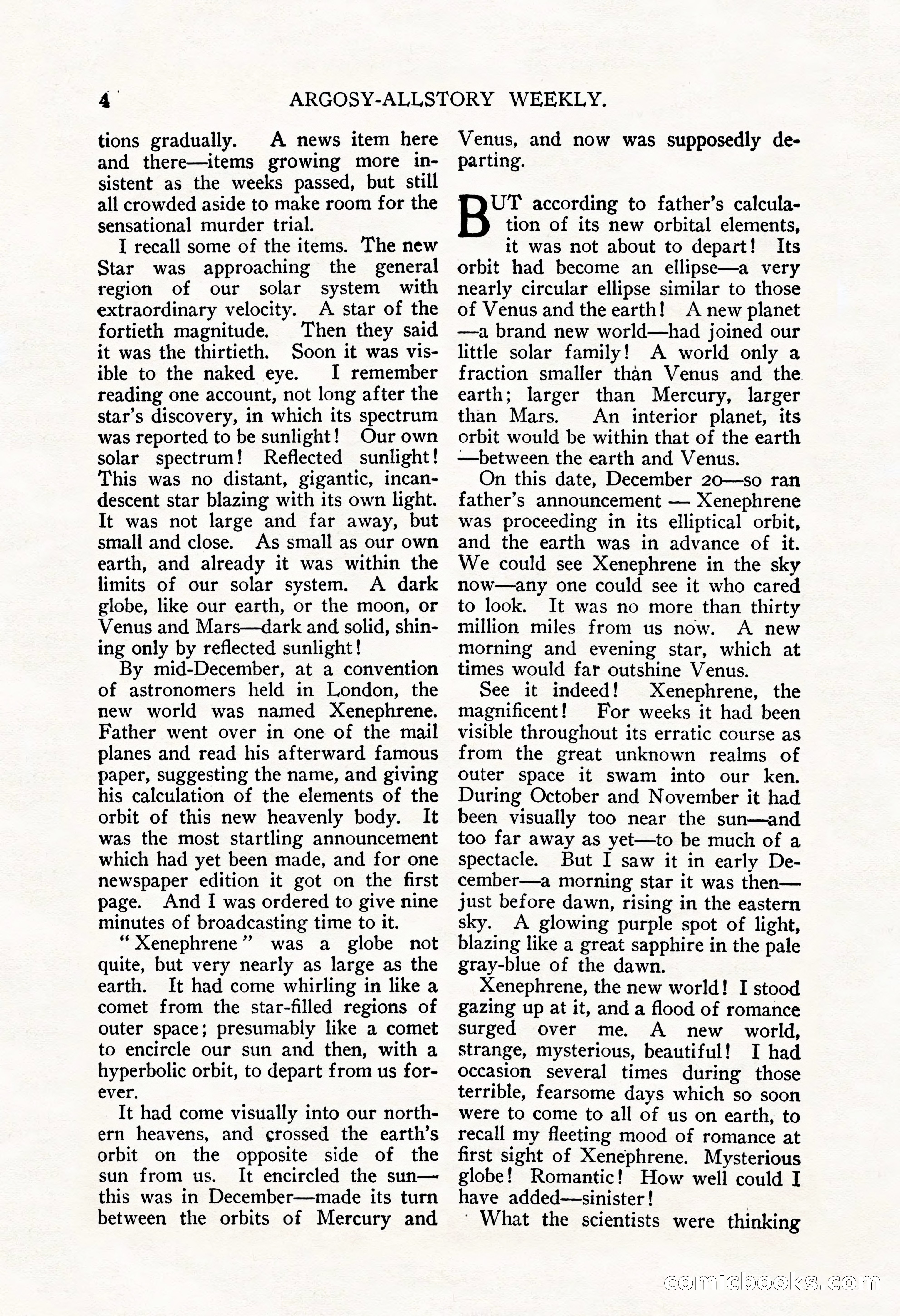 Argosy All-Story Weekly, September 22, 1928 — page 8 of 148