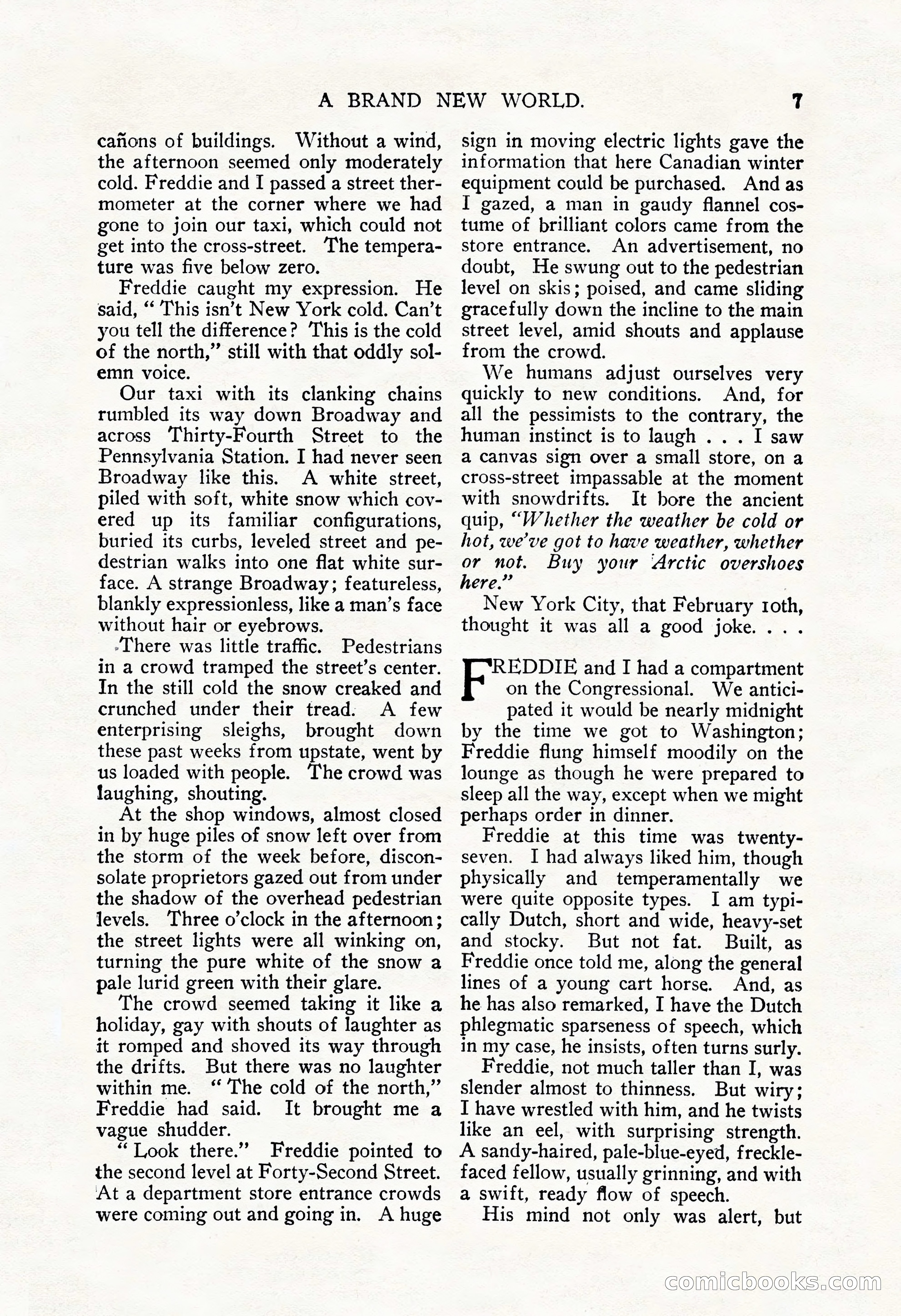 Argosy All-Story Weekly, September 22, 1928 — page 11 of 148