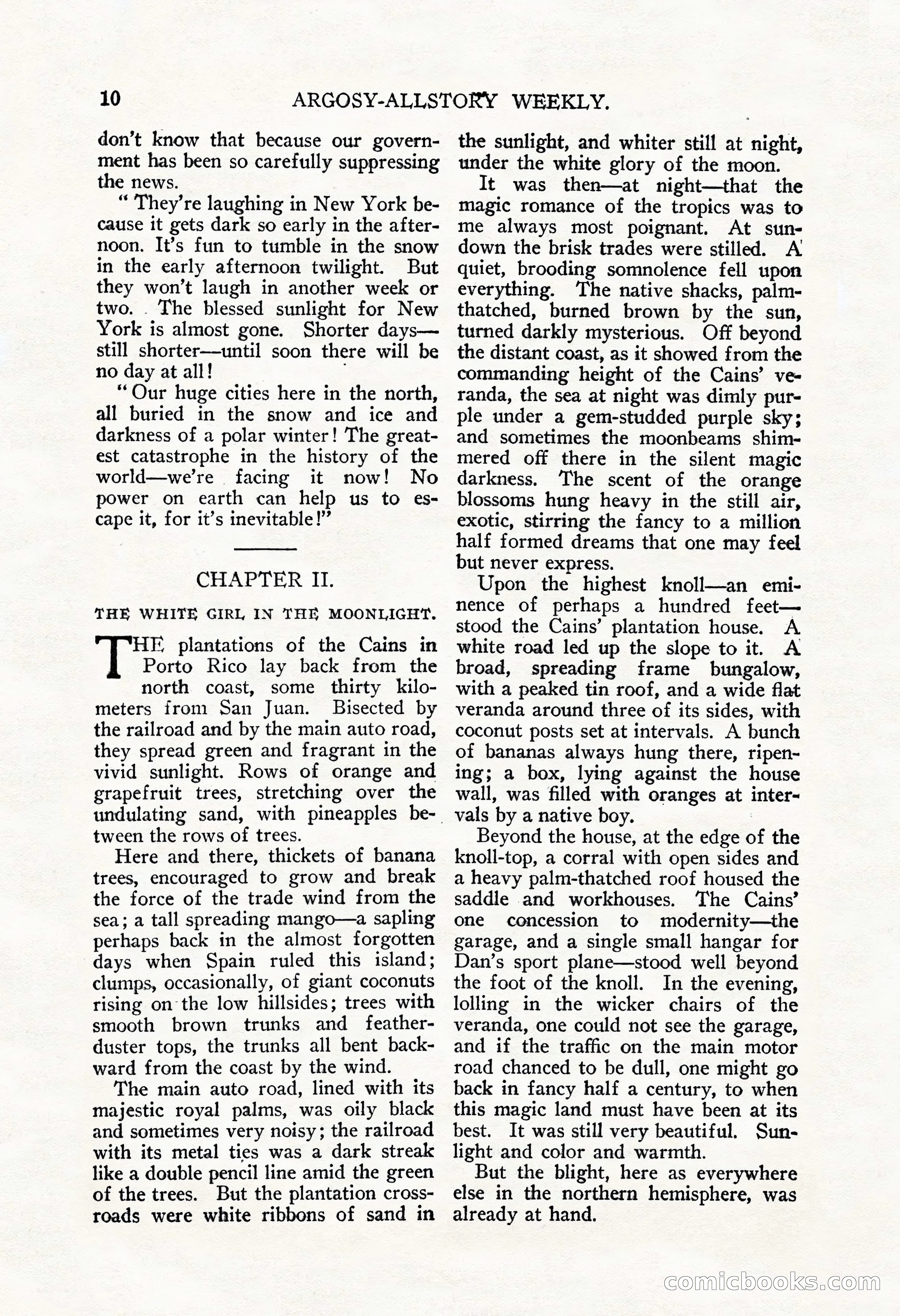 Argosy All-Story Weekly, September 22, 1928 — page 14 of 148