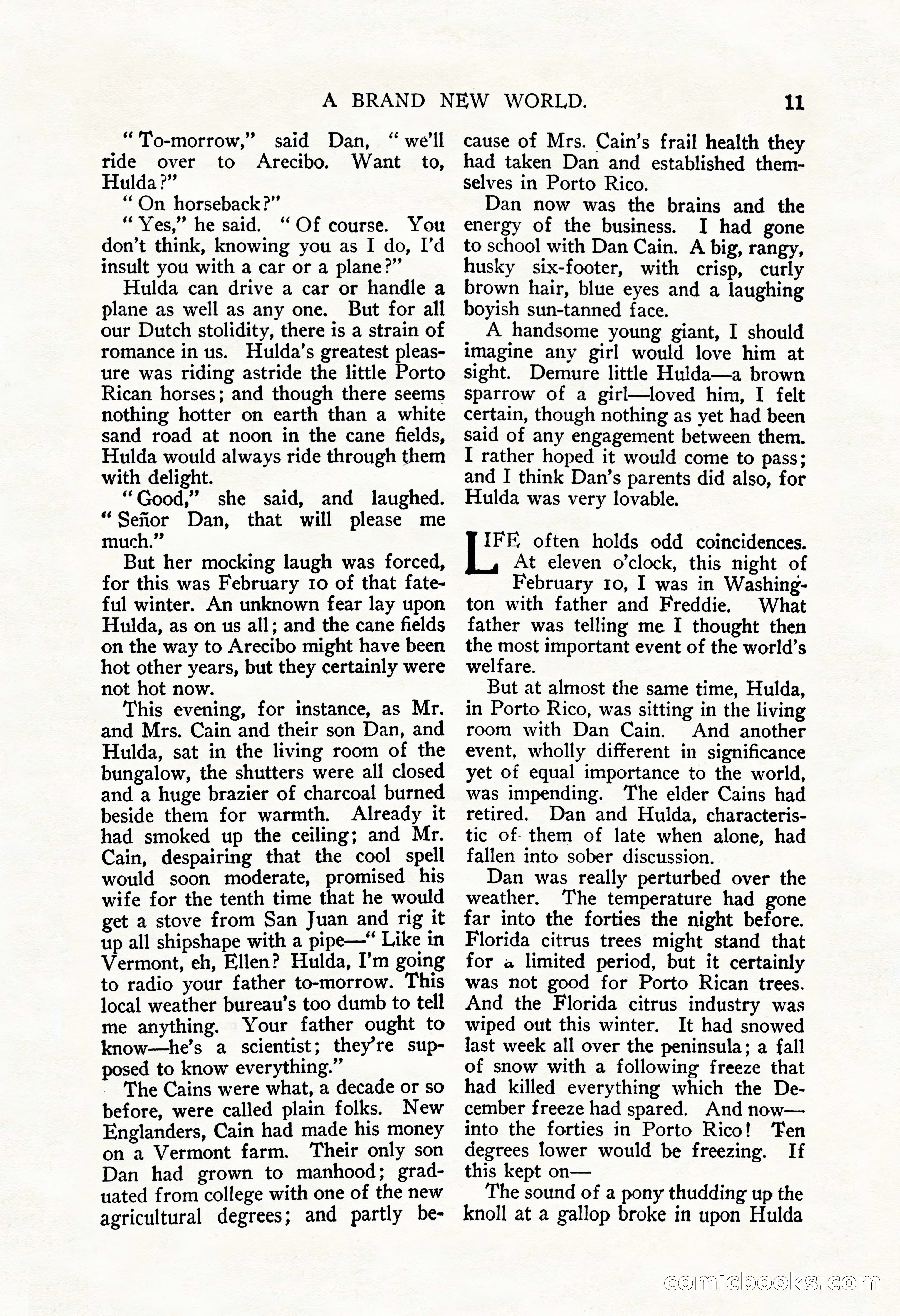 Argosy All-Story Weekly, September 22, 1928 — page 15 of 148