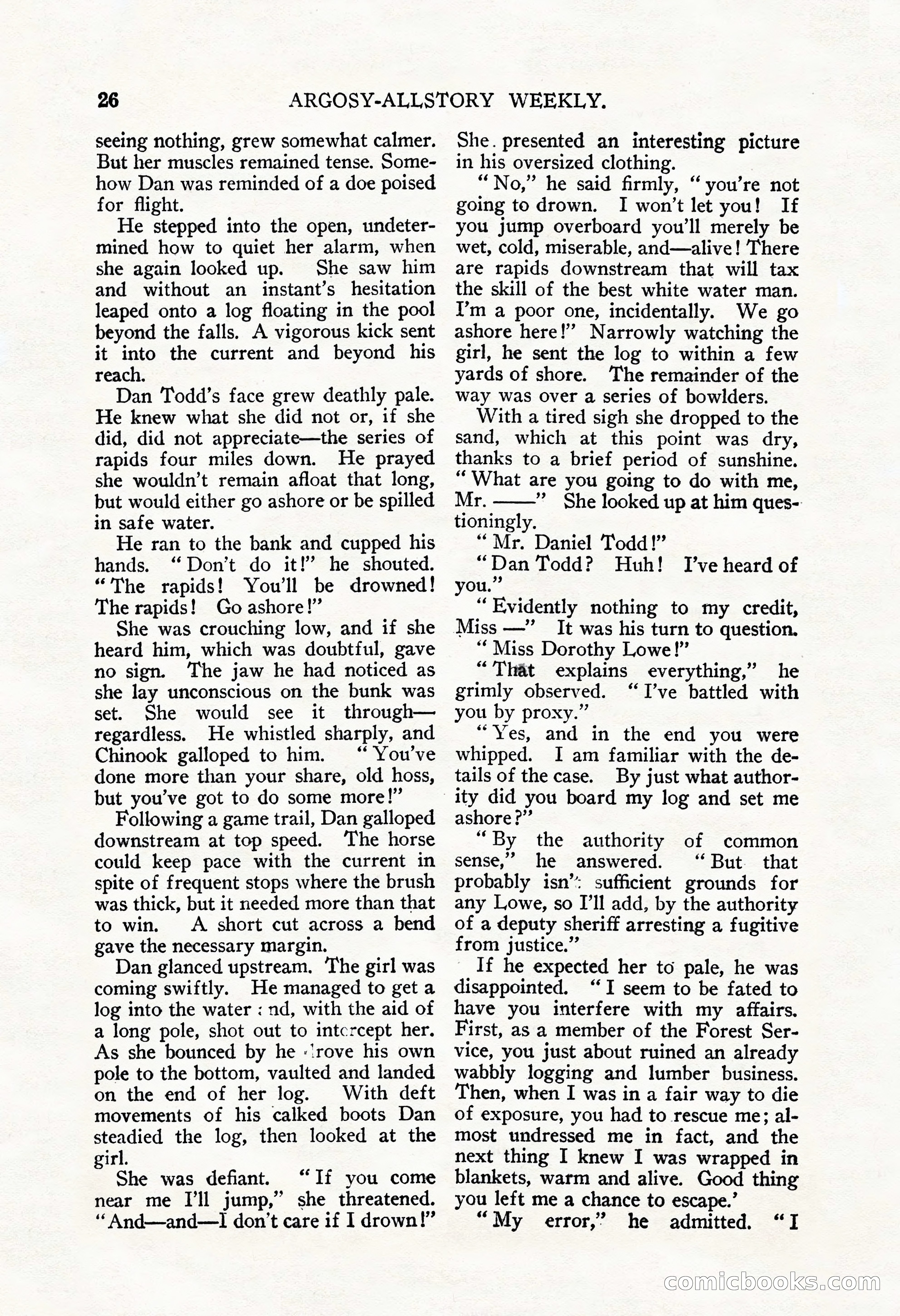 Argosy All-Story Weekly, September 22, 1928 — page 30 of 148