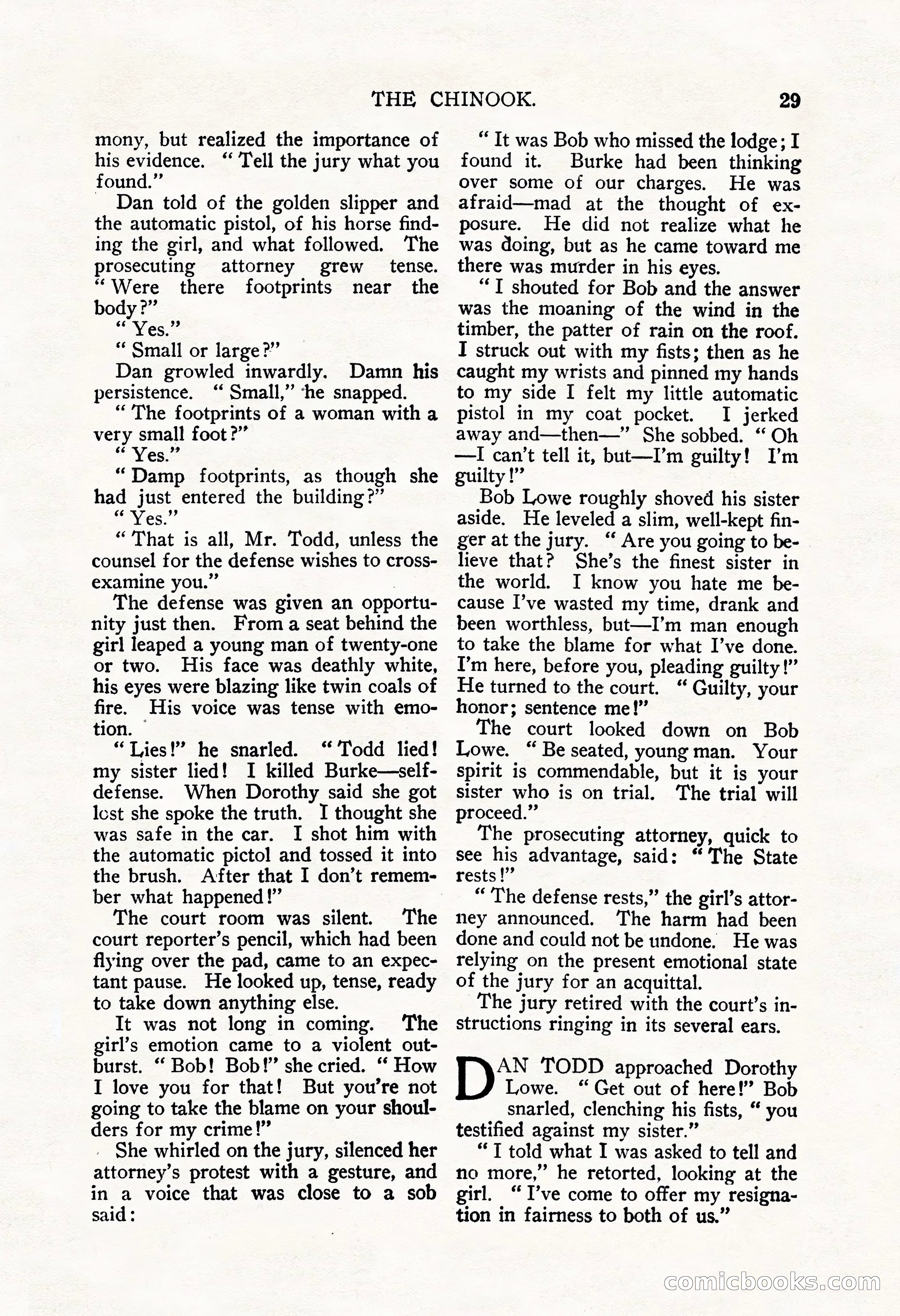 Argosy All-Story Weekly, September 22, 1928 — page 33 of 148