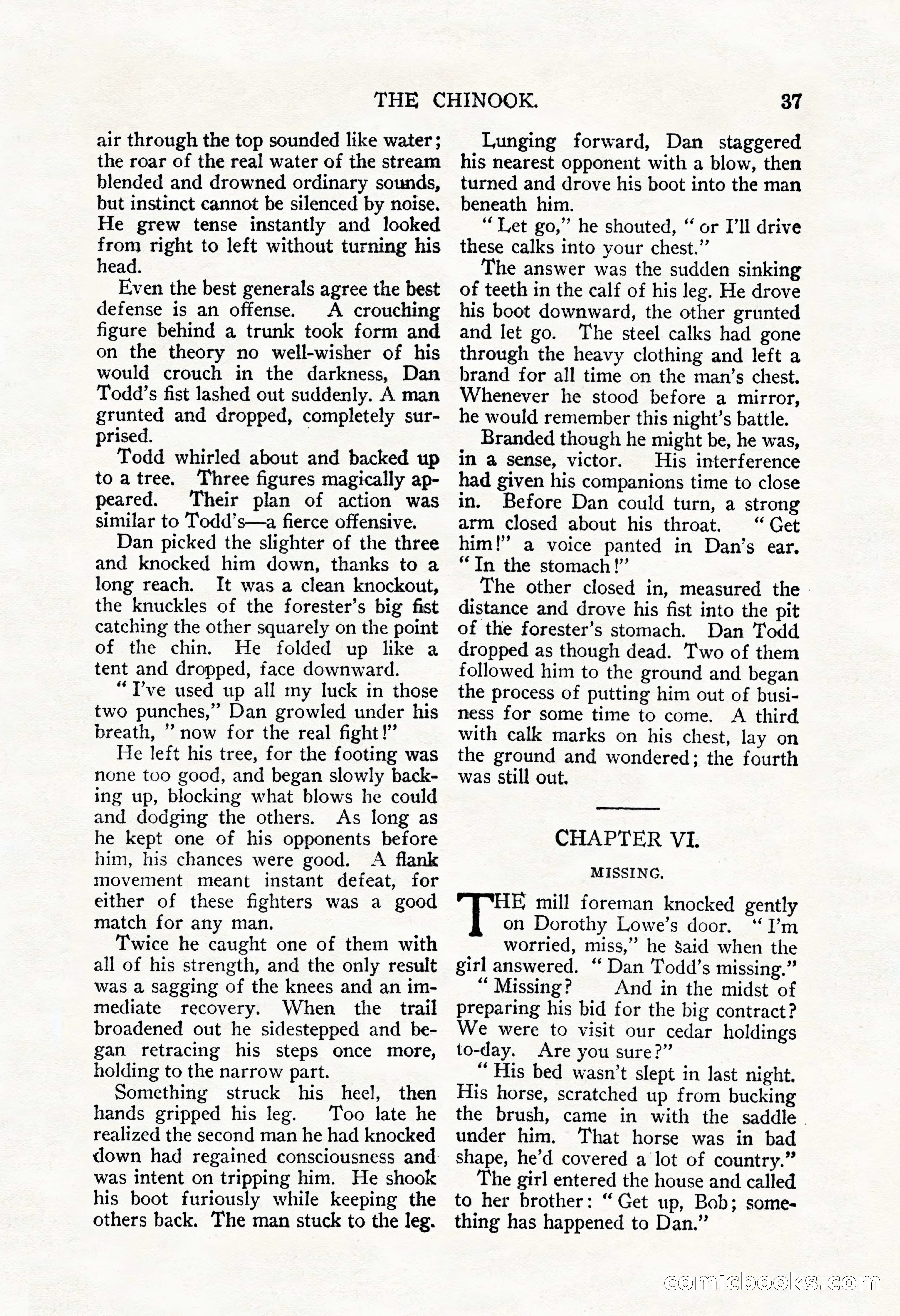 Argosy All-Story Weekly, September 22, 1928 — page 41 of 148