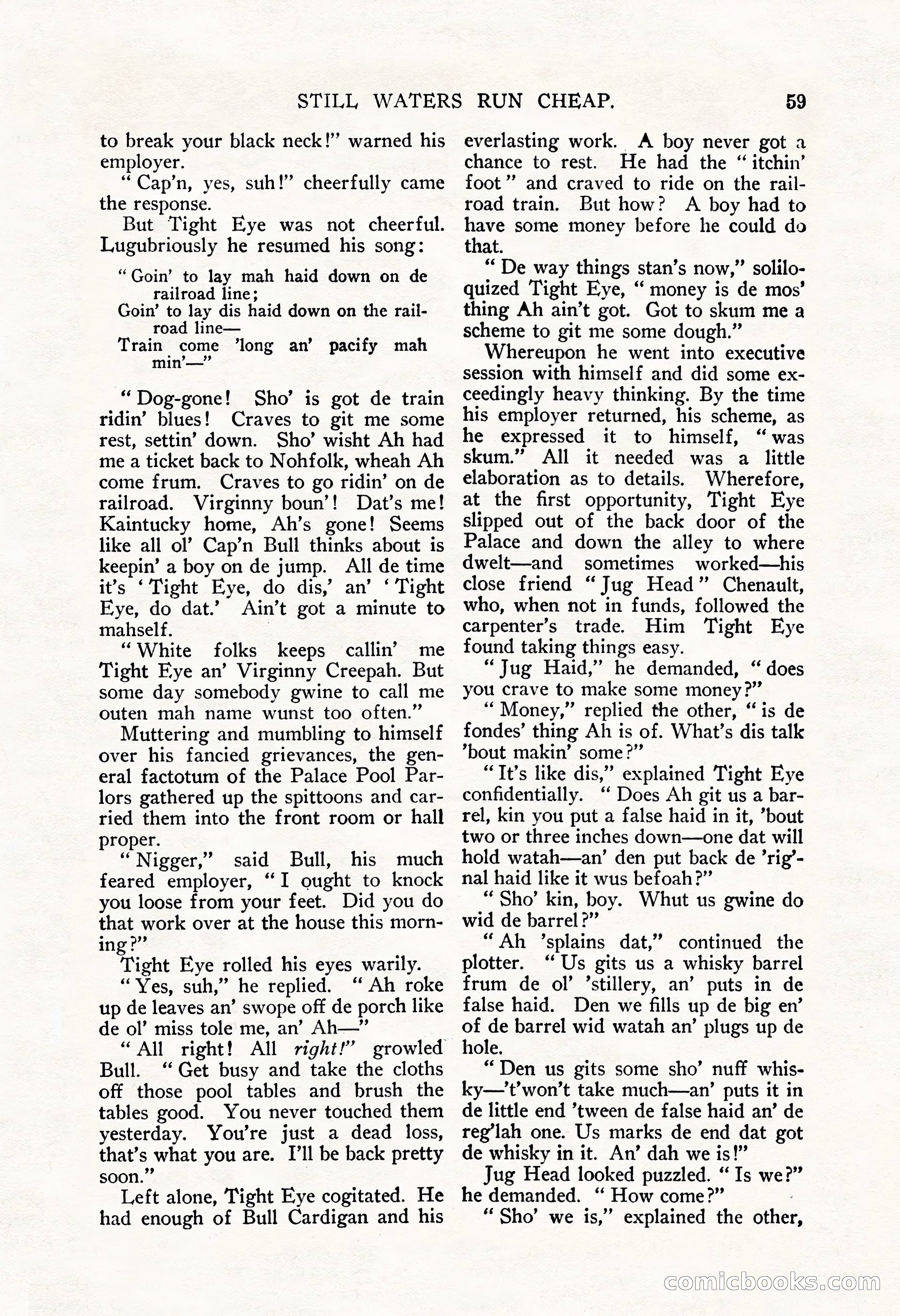Argosy All-Story Weekly, September 22, 1928 — page 63 of 148