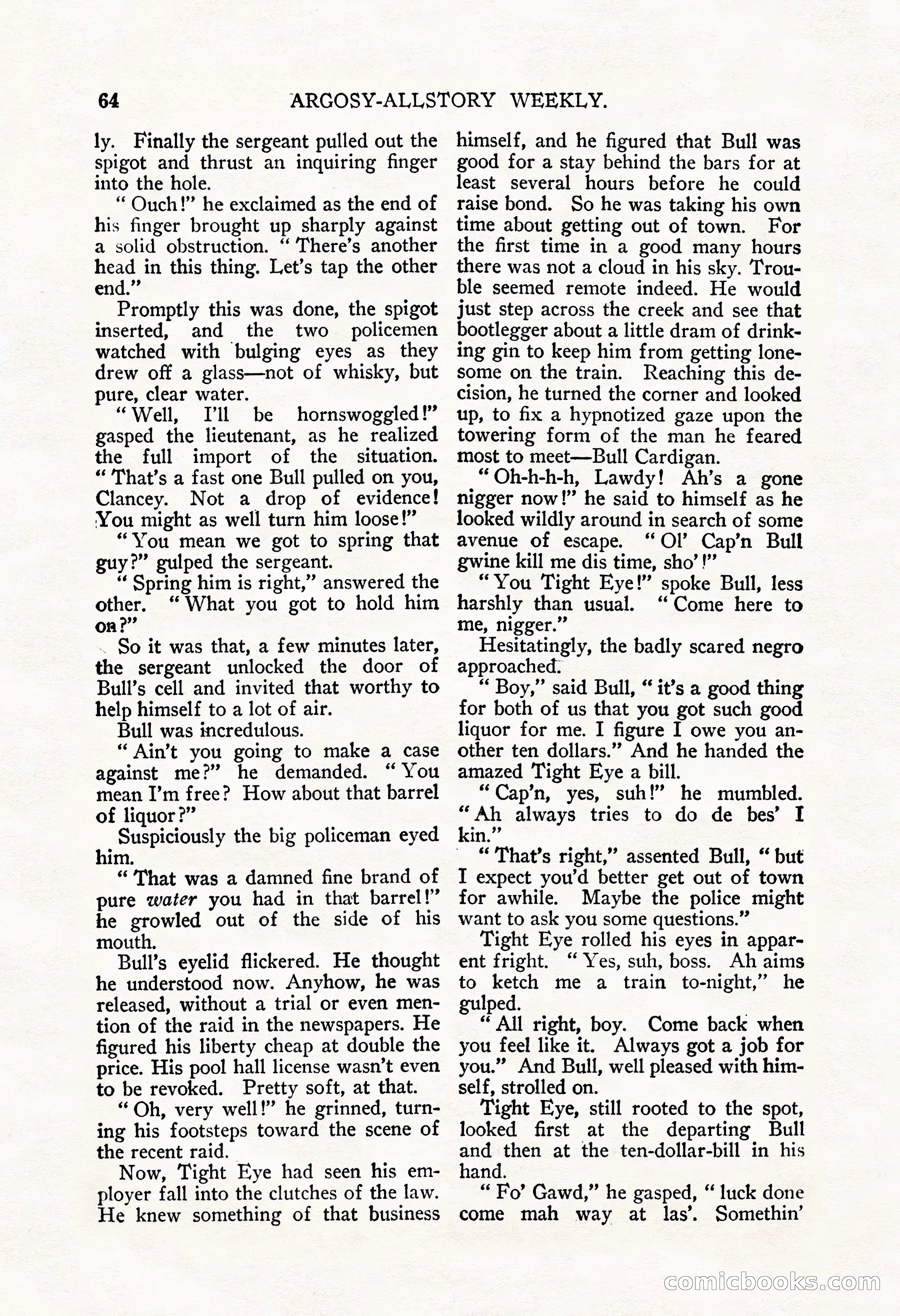 Argosy All-Story Weekly, September 22, 1928 — page 68 of 148