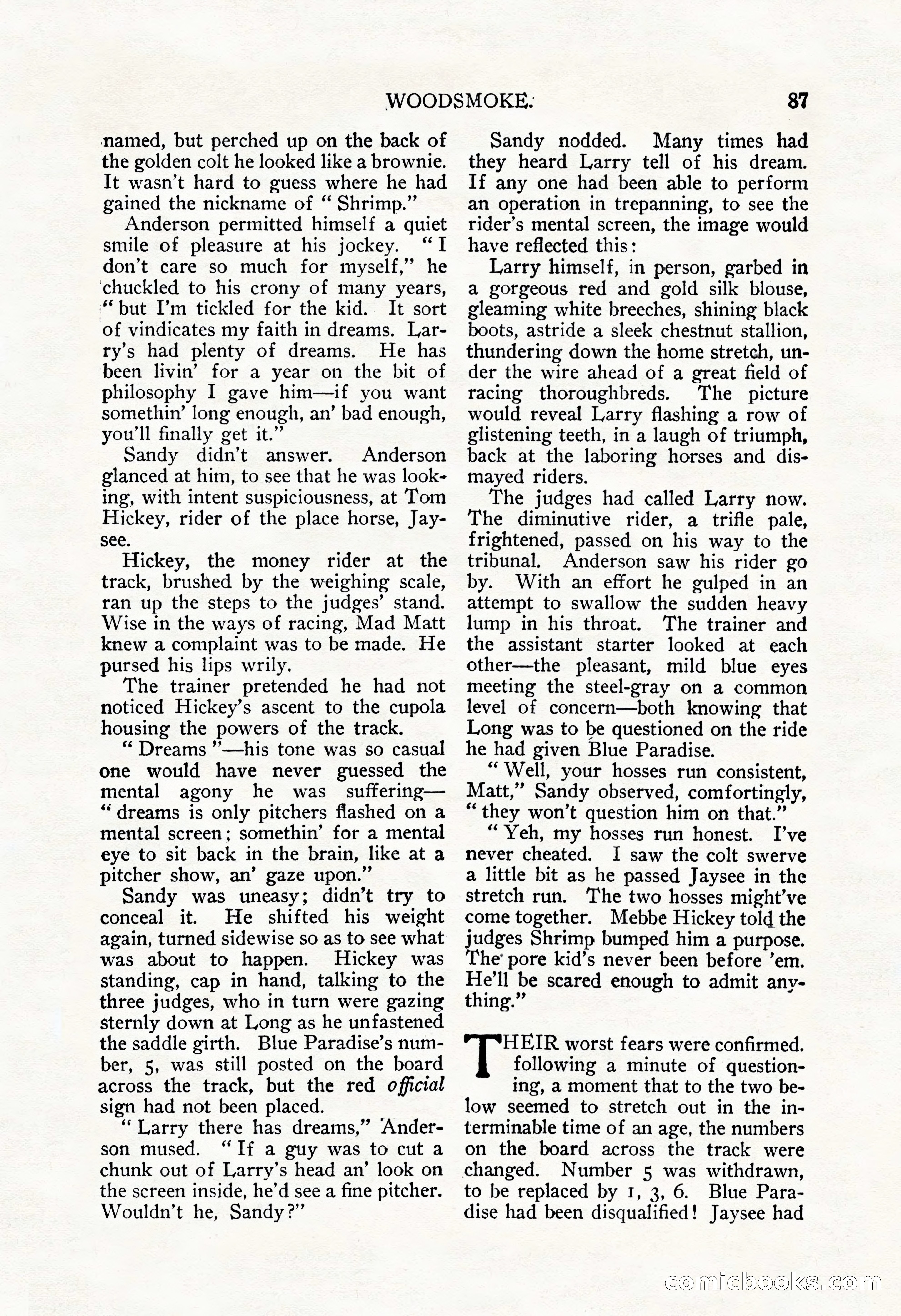 Argosy All-Story Weekly, September 22, 1928 — page 91 of 148