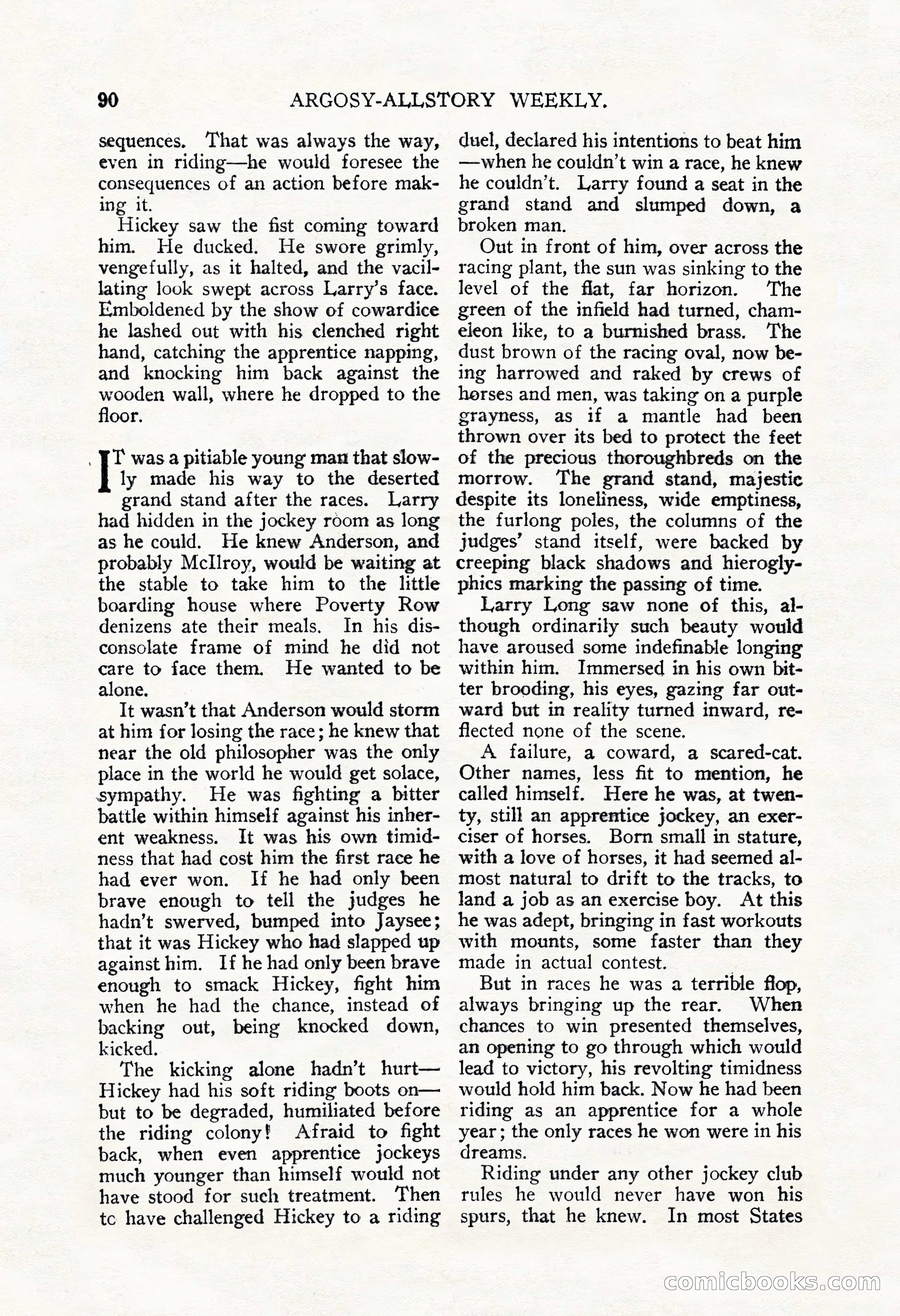 Argosy All-Story Weekly, September 22, 1928 — page 94 of 148