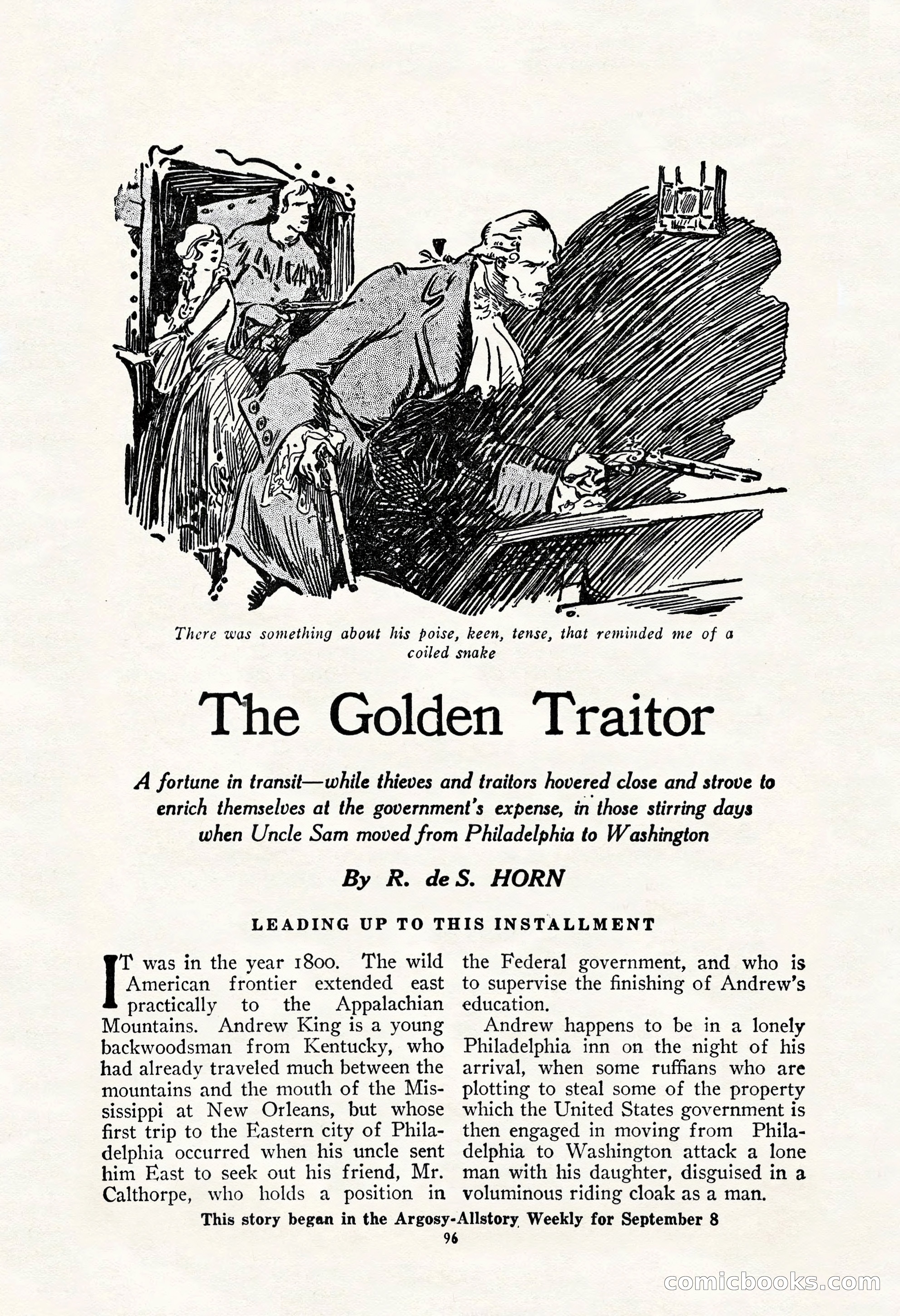 Argosy All-Story Weekly, September 22, 1928 — page 100 of 148