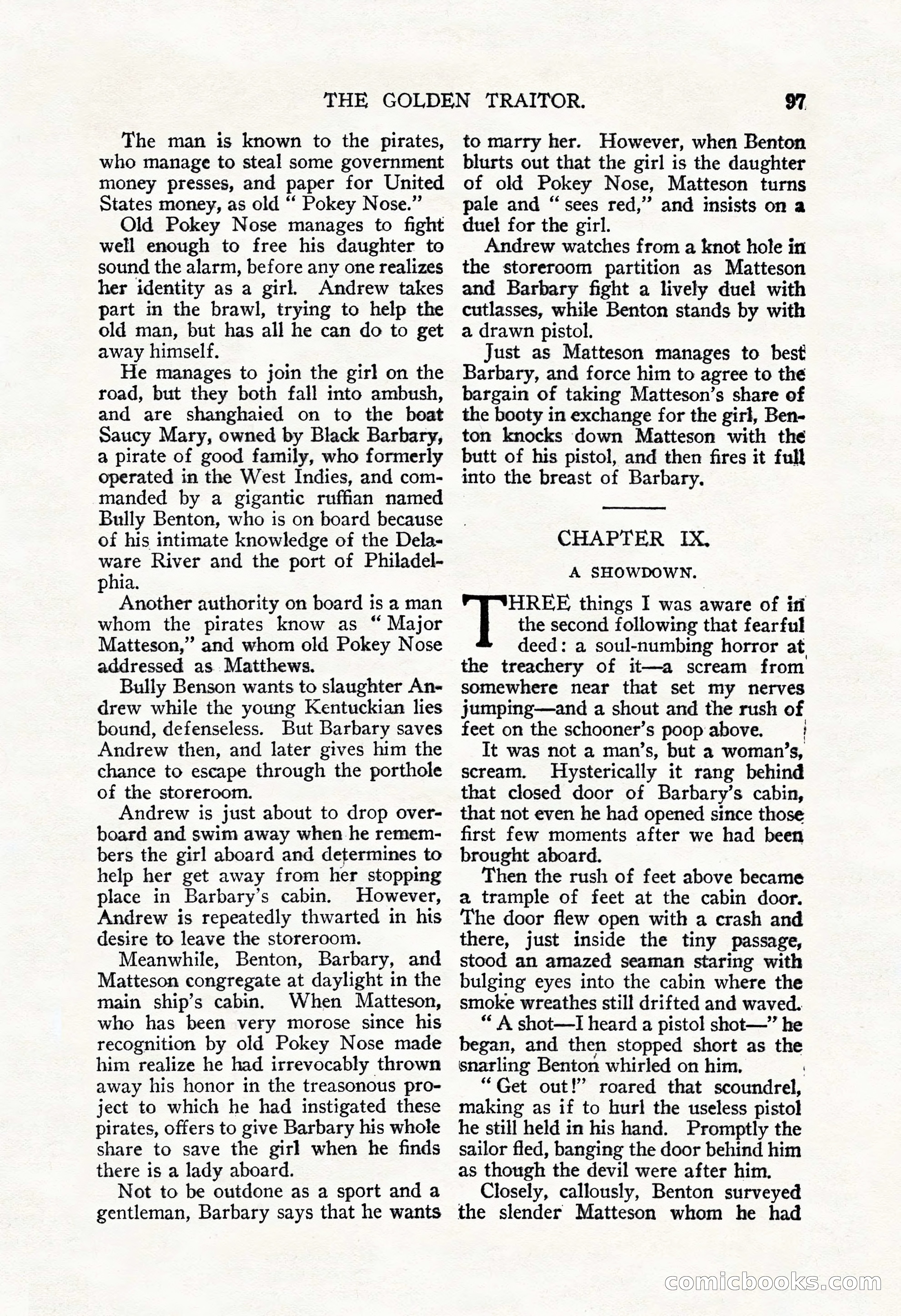 Argosy All-Story Weekly, September 22, 1928 — page 101 of 148