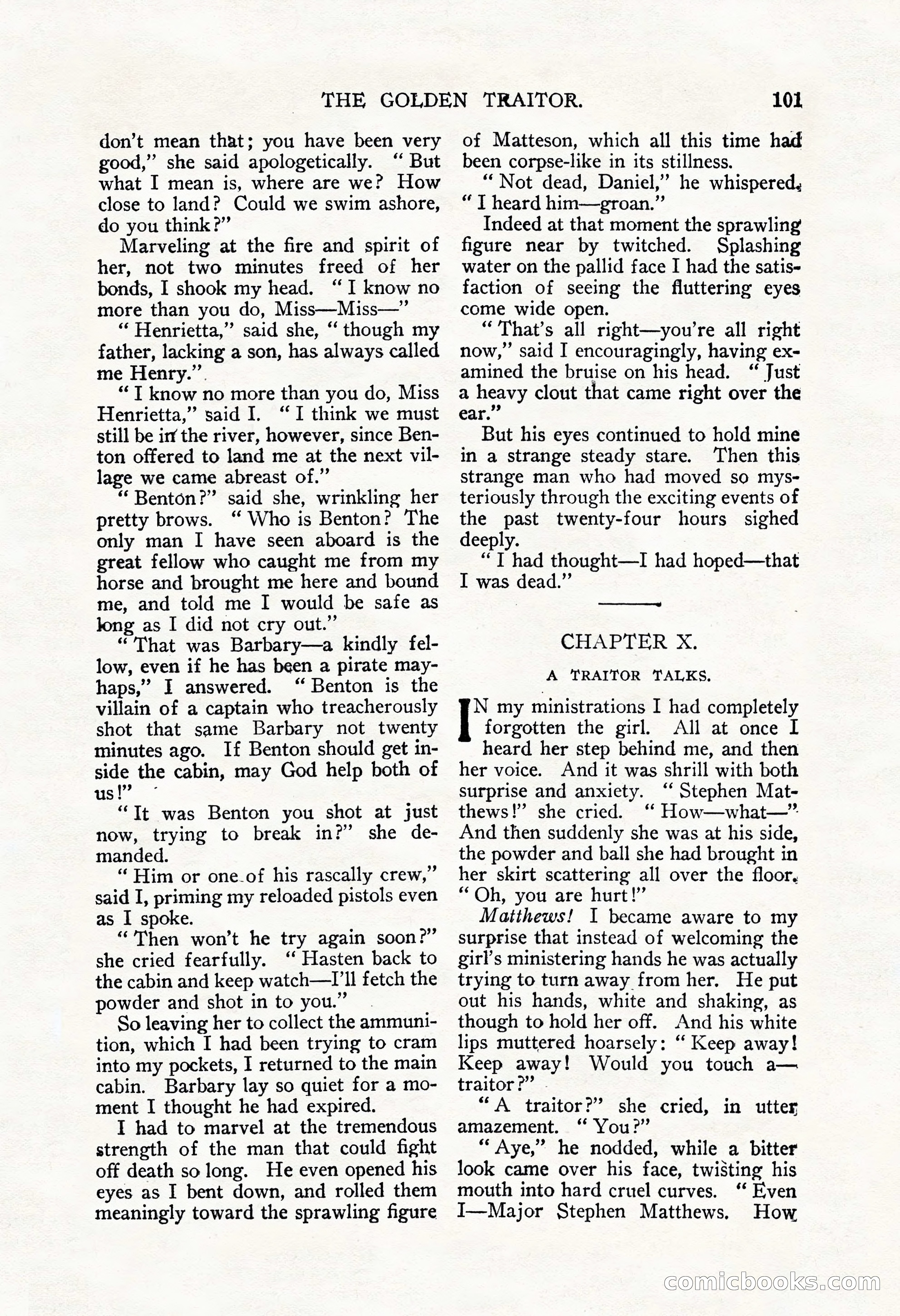 Argosy All-Story Weekly, September 22, 1928 — page 105 of 148