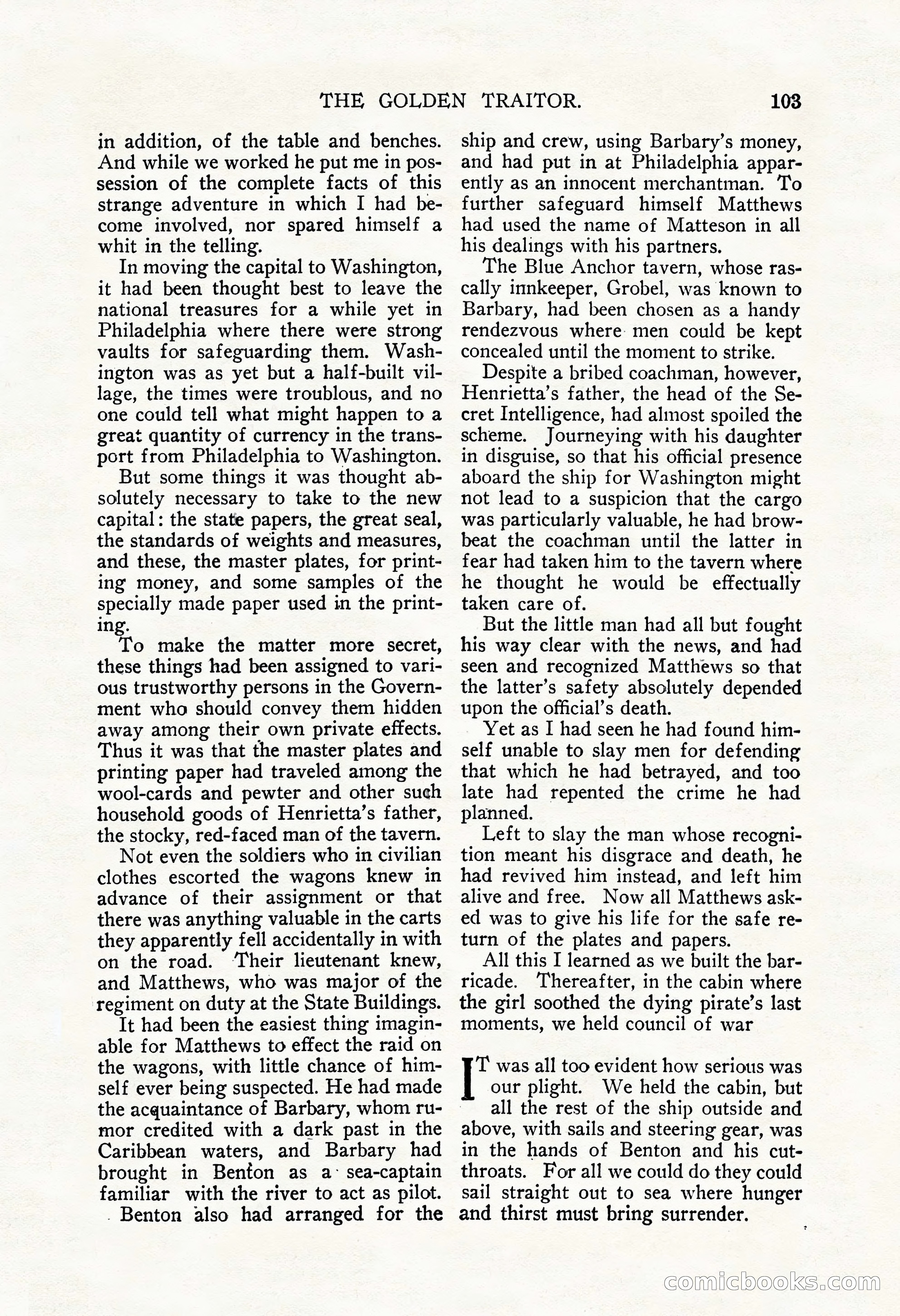 Argosy All-Story Weekly, September 22, 1928 — page 107 of 148