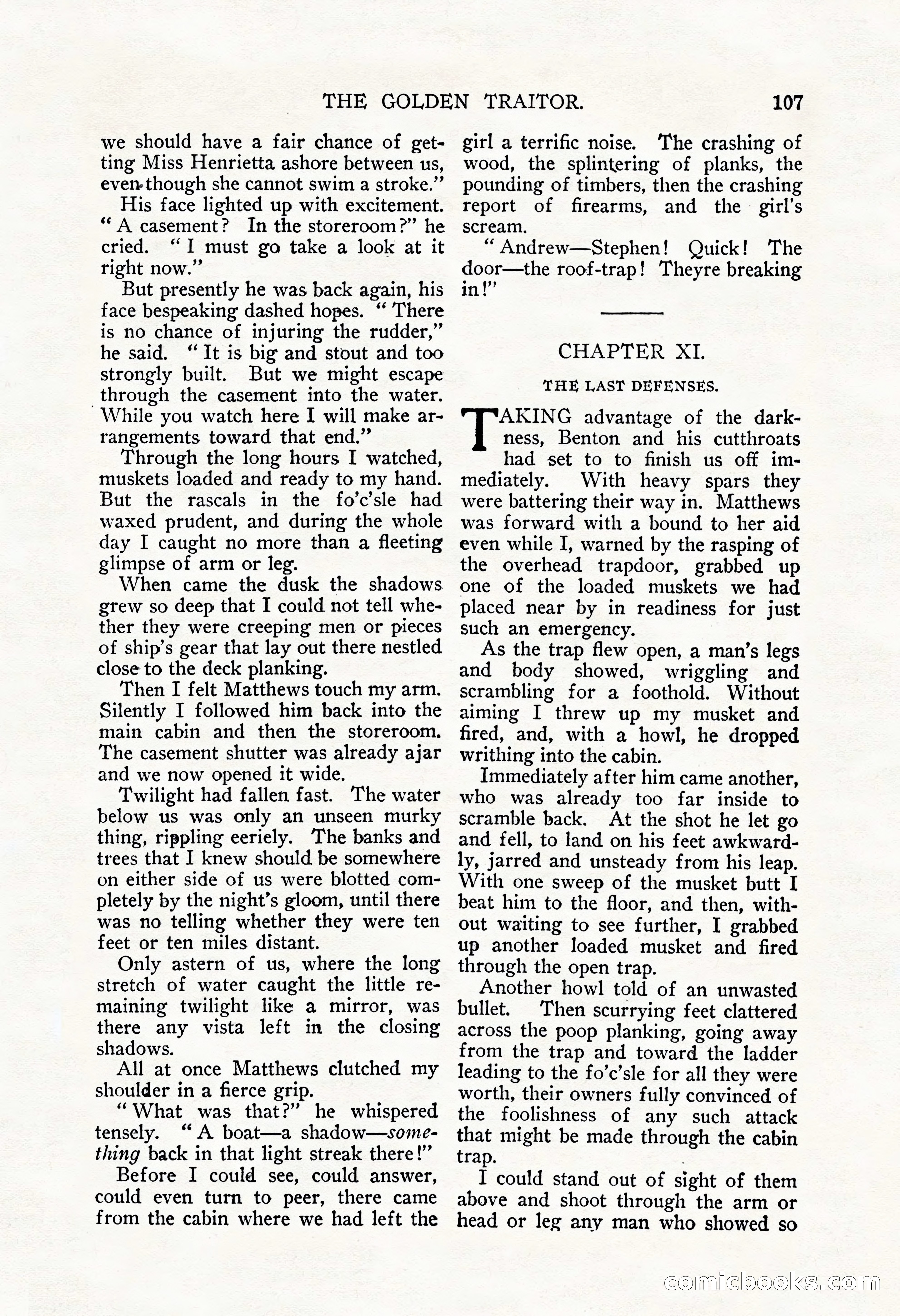 Argosy All-Story Weekly, September 22, 1928 — page 111 of 148