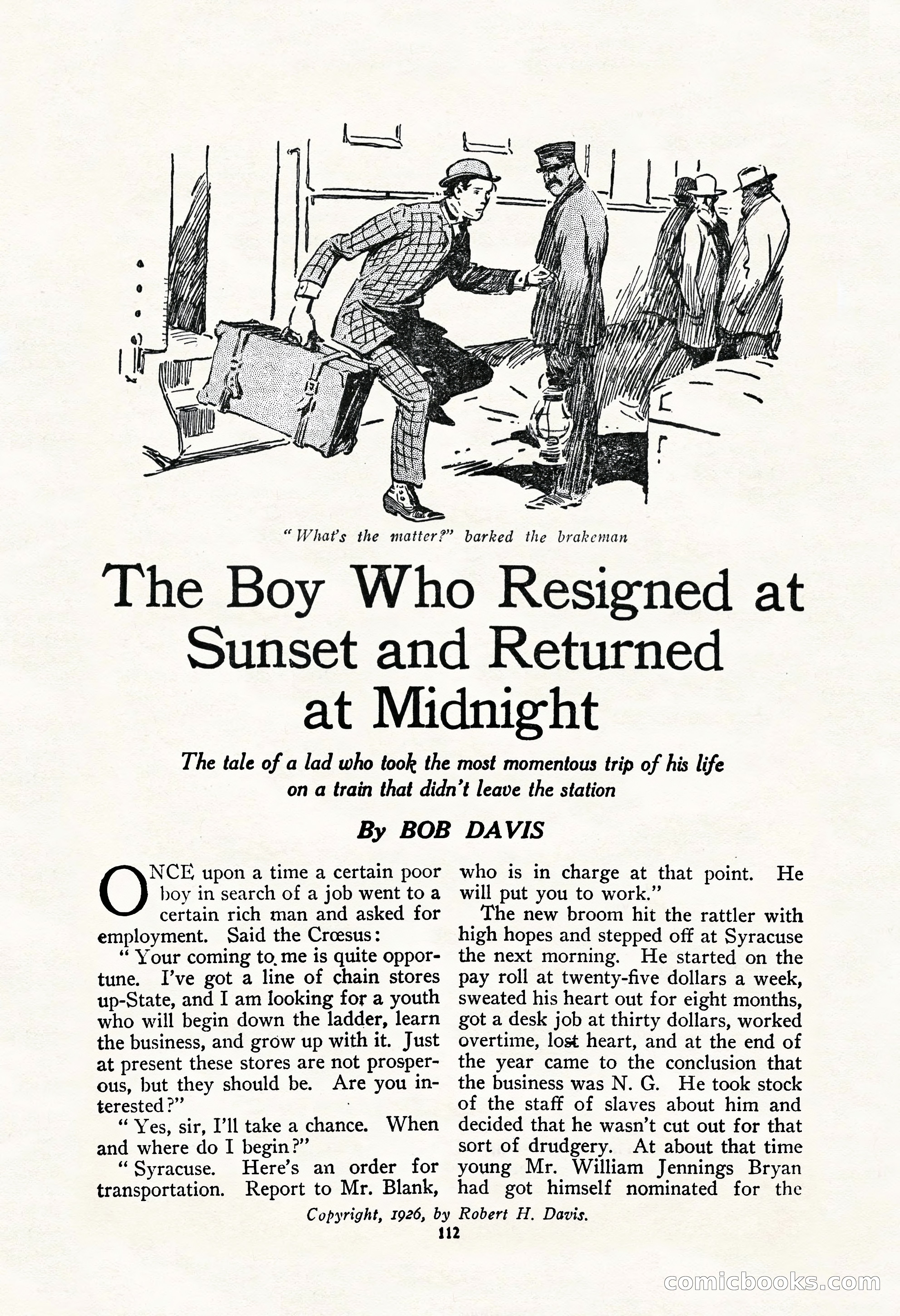 Argosy All-Story Weekly, September 22, 1928 — page 116 of 148