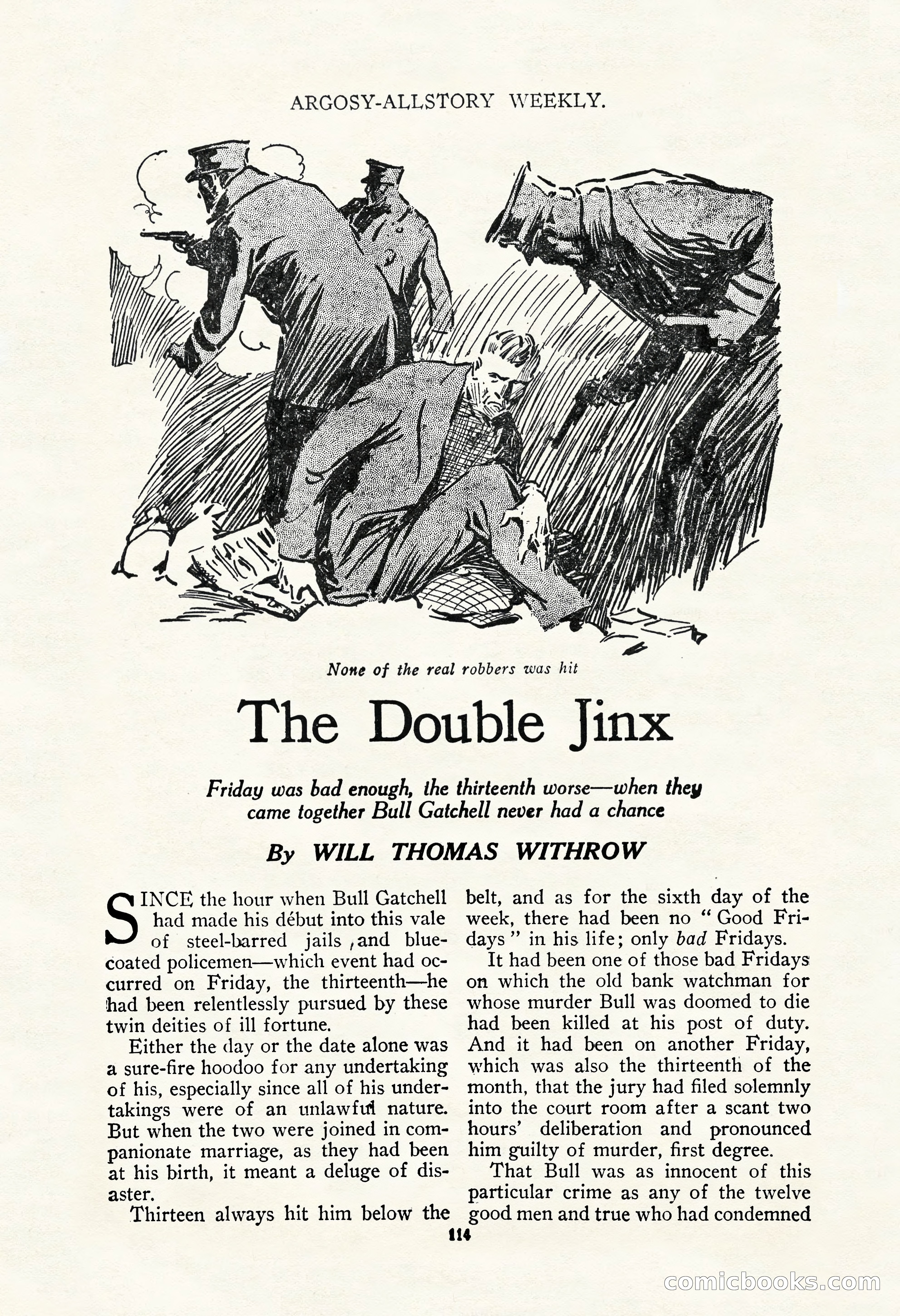 Argosy All-Story Weekly, September 22, 1928 — page 118 of 148