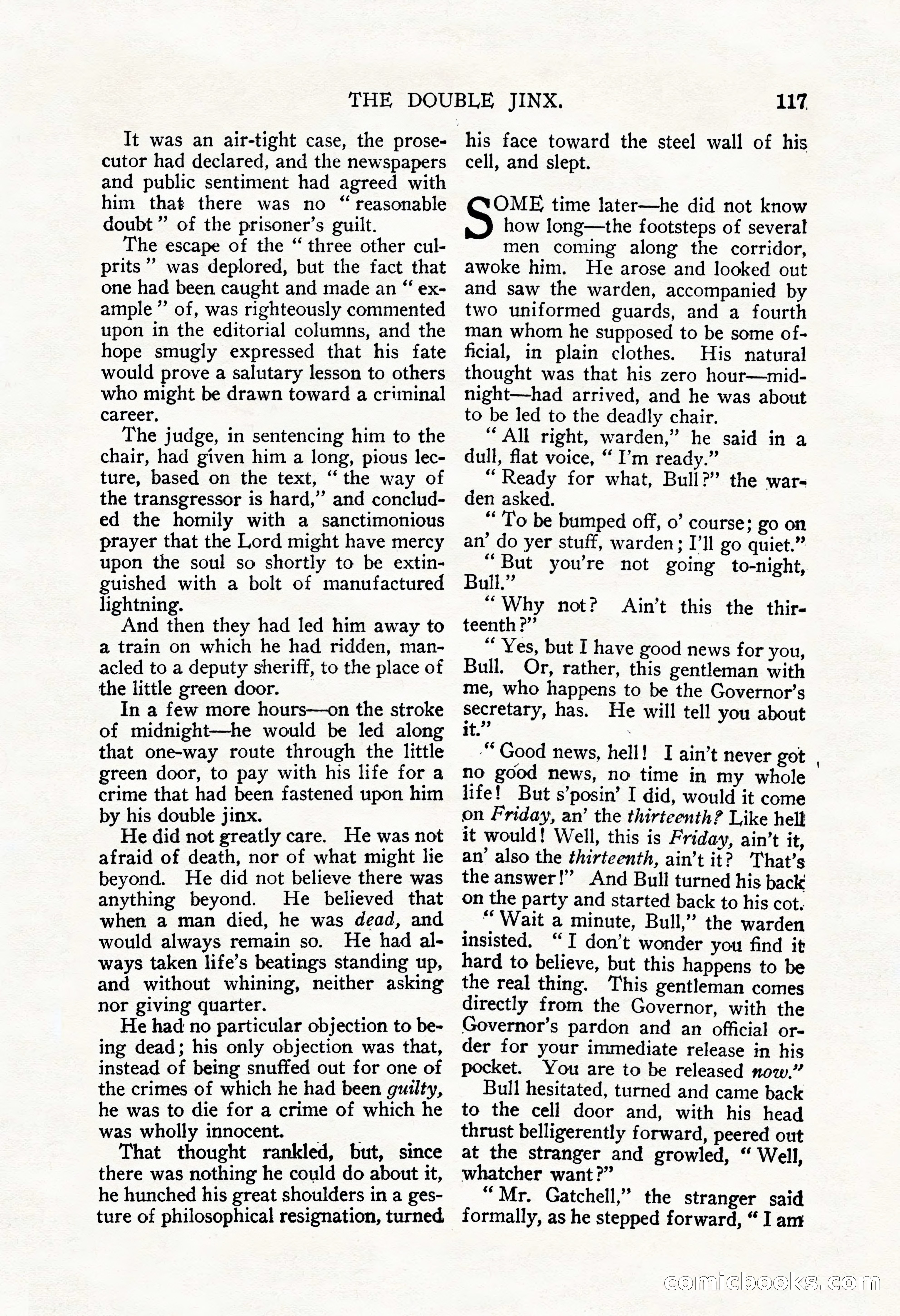 Argosy All-Story Weekly, September 22, 1928 — page 121 of 148