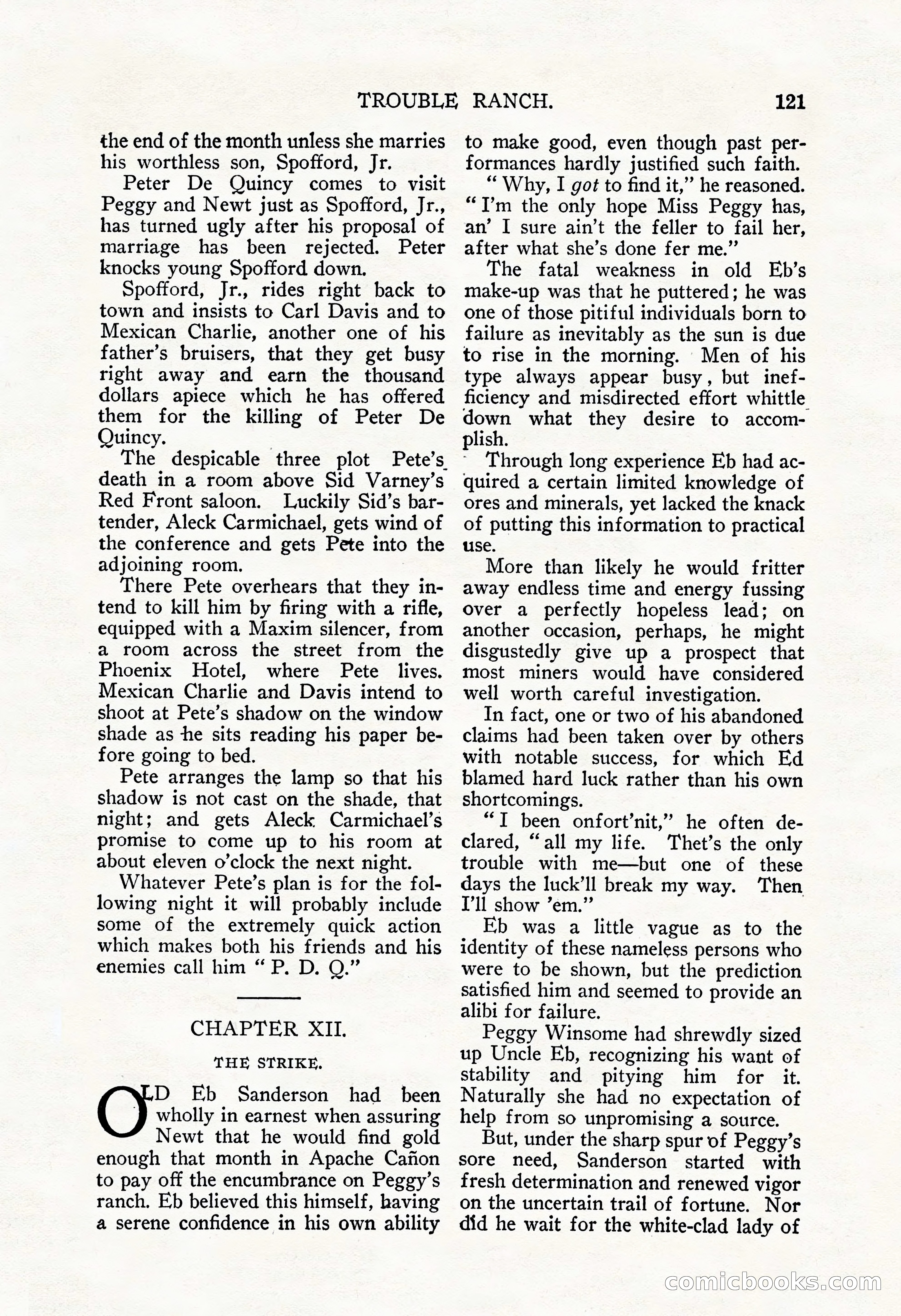 Argosy All-Story Weekly, September 22, 1928 — page 125 of 148