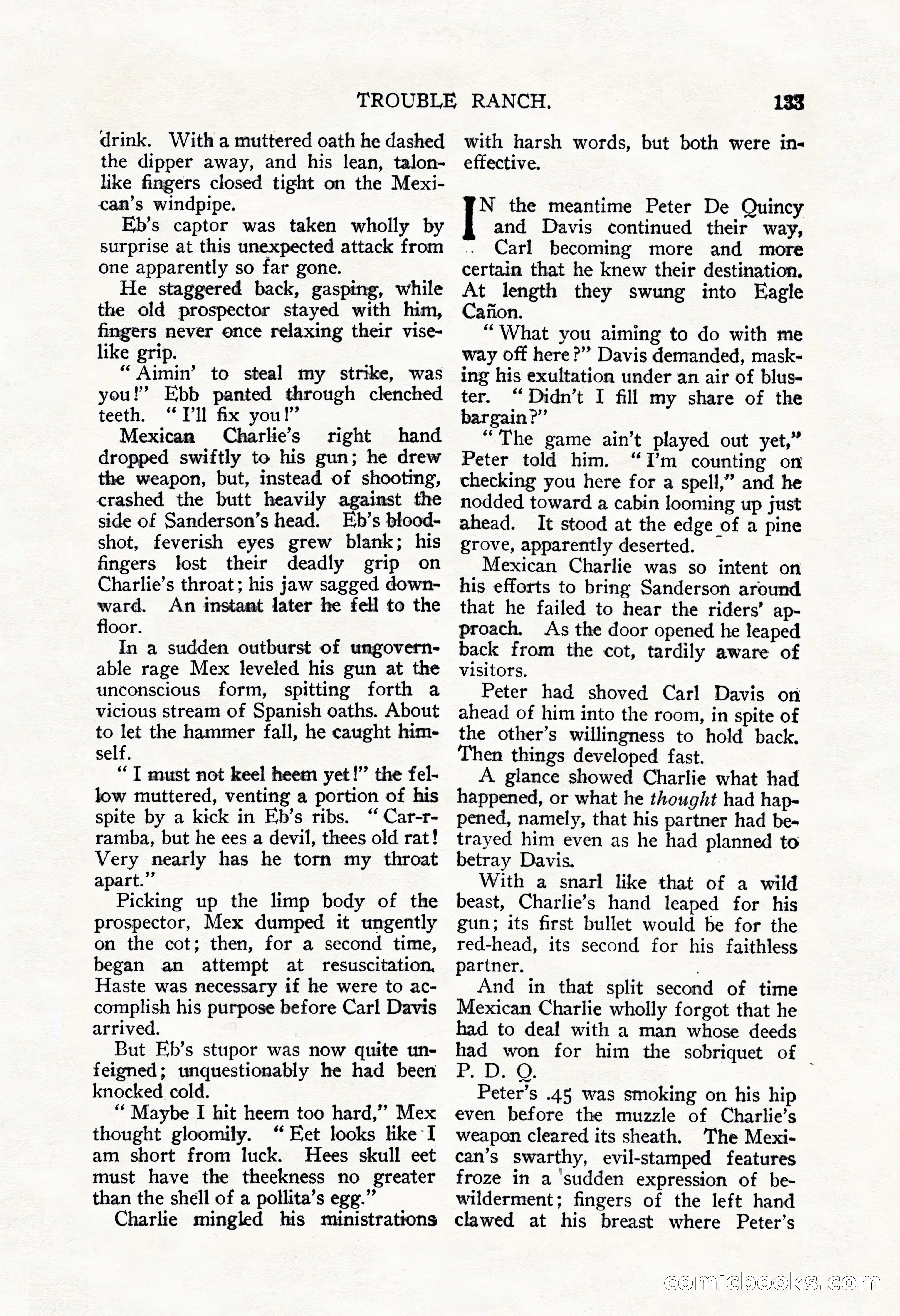Argosy All-Story Weekly, September 22, 1928 — page 137 of 148