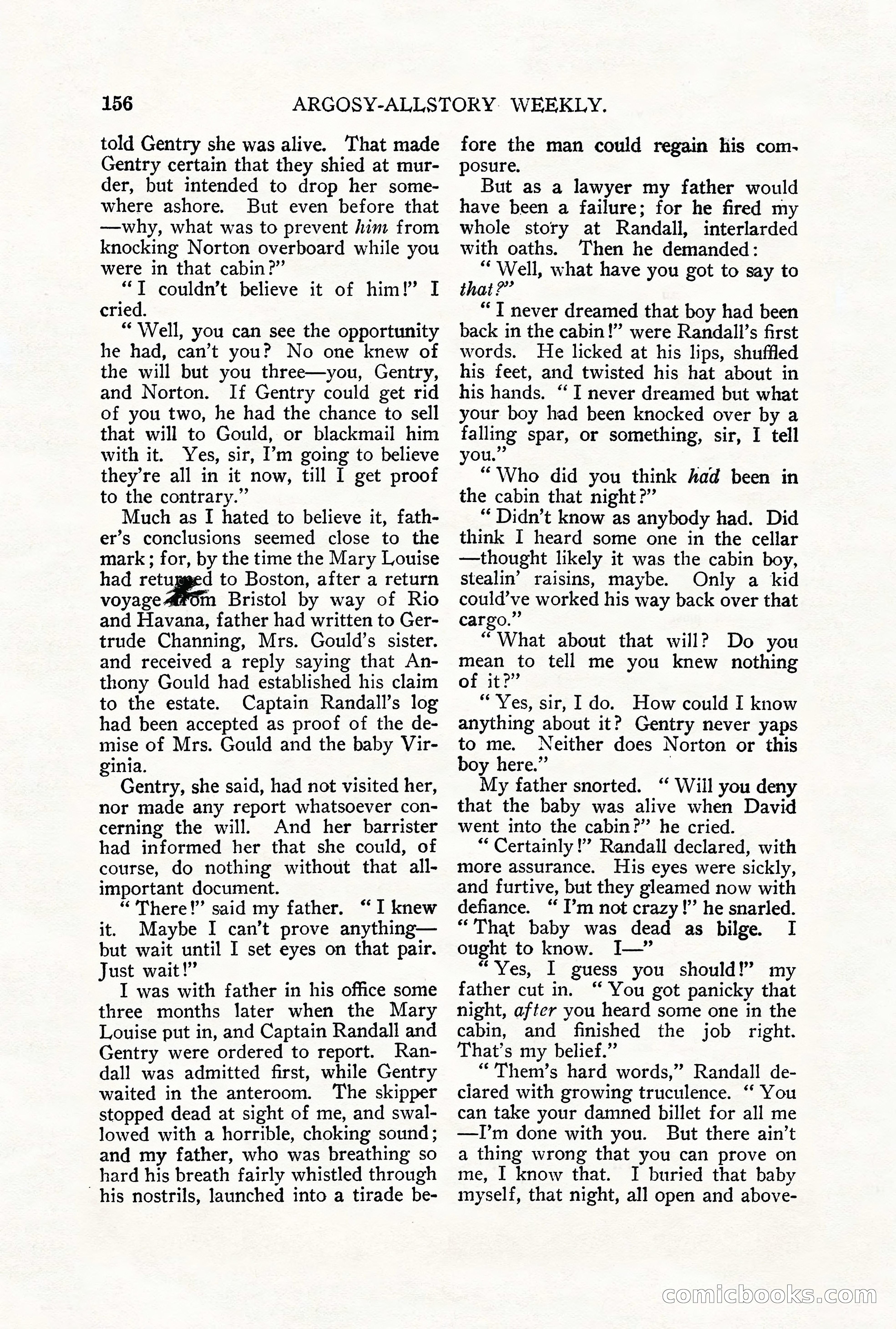 Argosy All-Story Weekly, September 29, 1928 — page 14 of 148