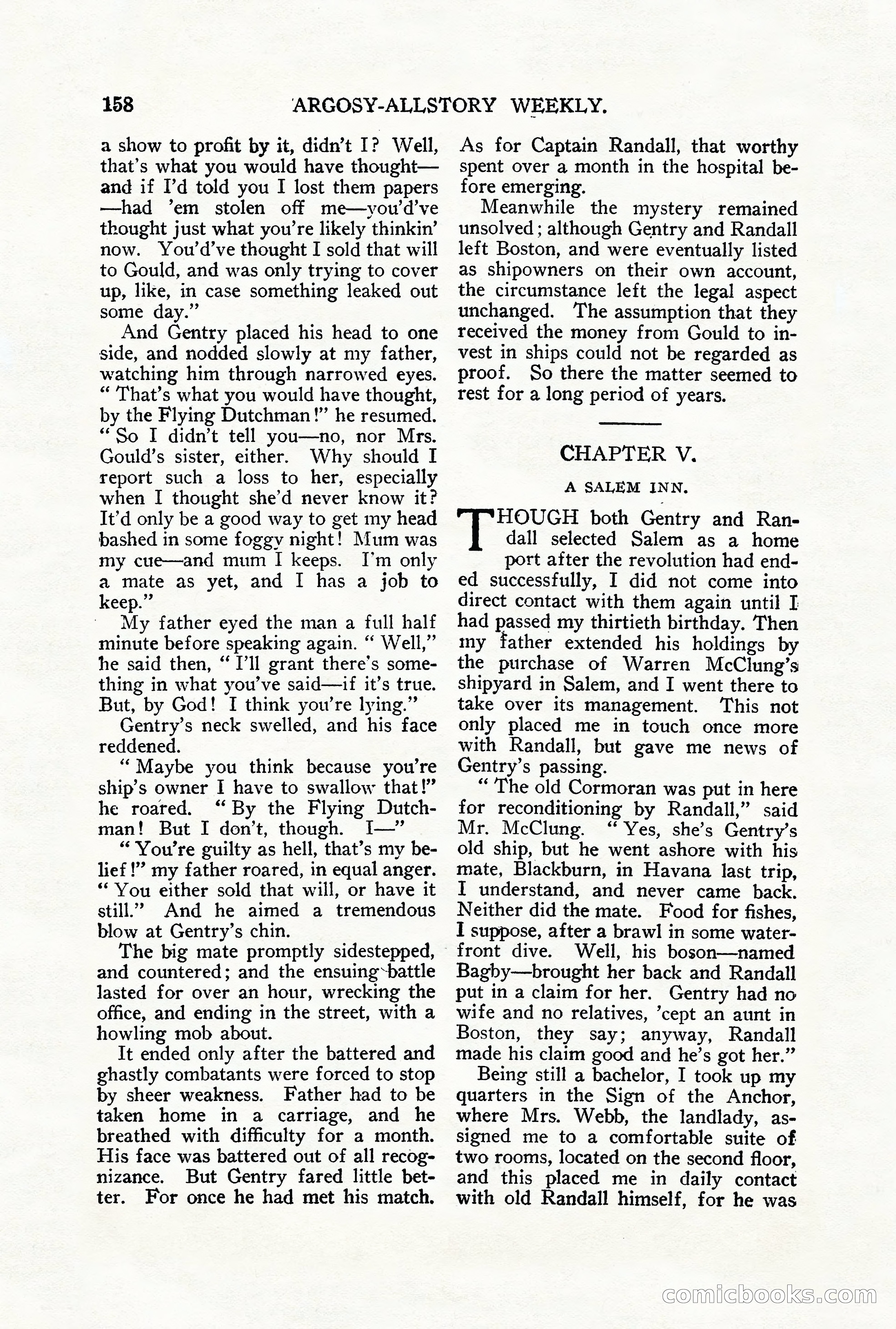 Argosy All-Story Weekly, September 29, 1928 — page 16 of 148