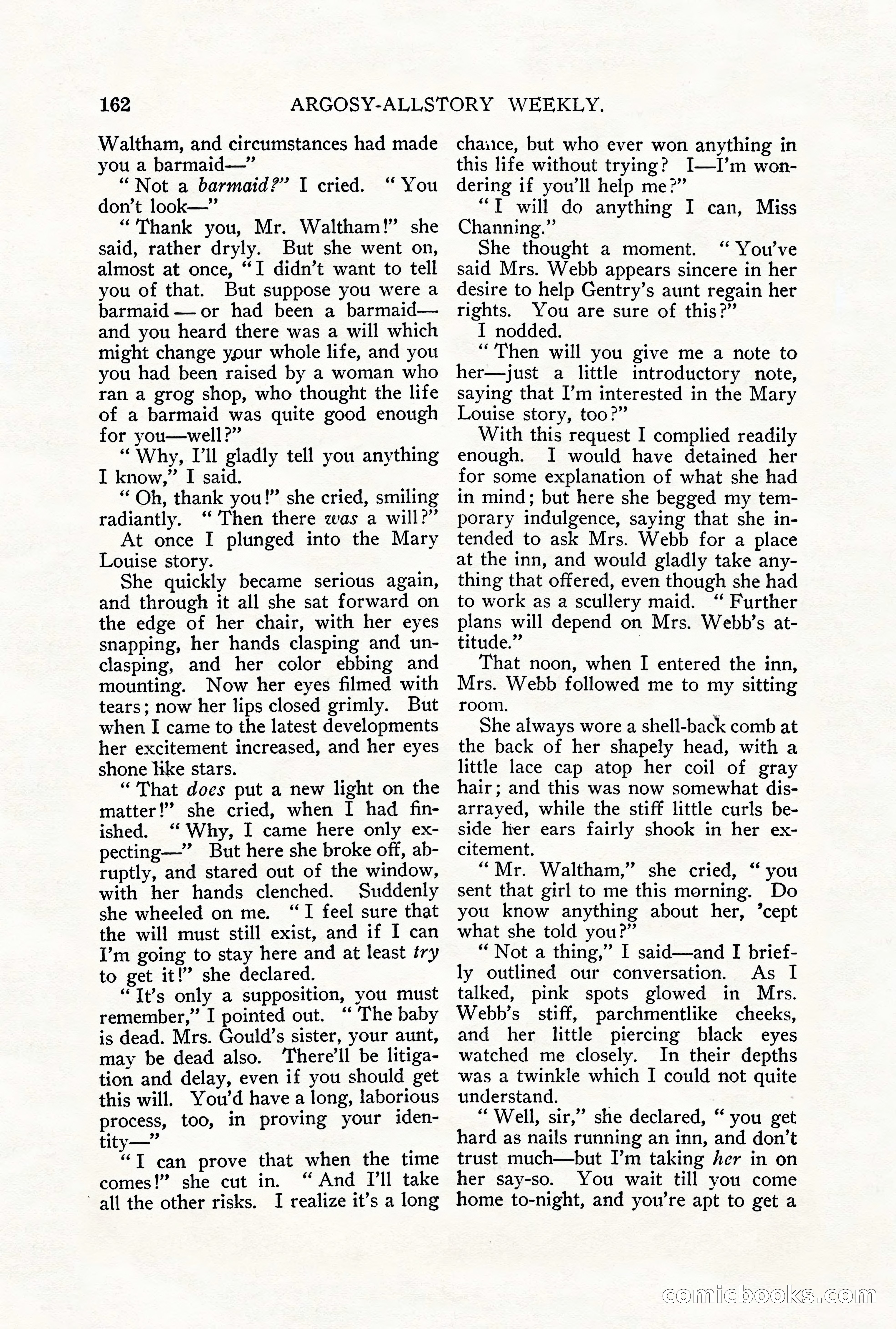 Argosy All-Story Weekly, September 29, 1928 — page 20 of 148