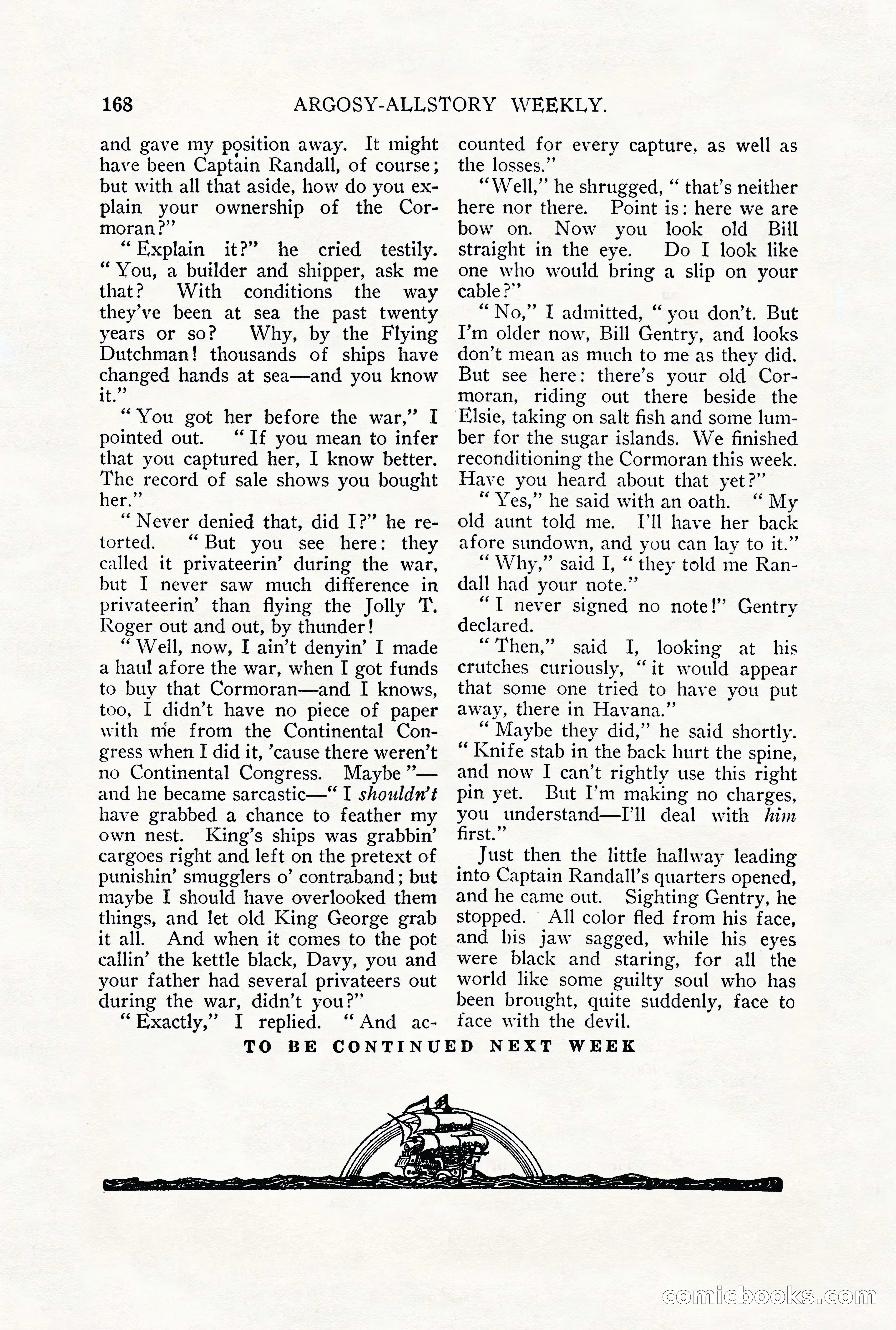 Argosy All-Story Weekly, September 29, 1928 — page 26 of 148