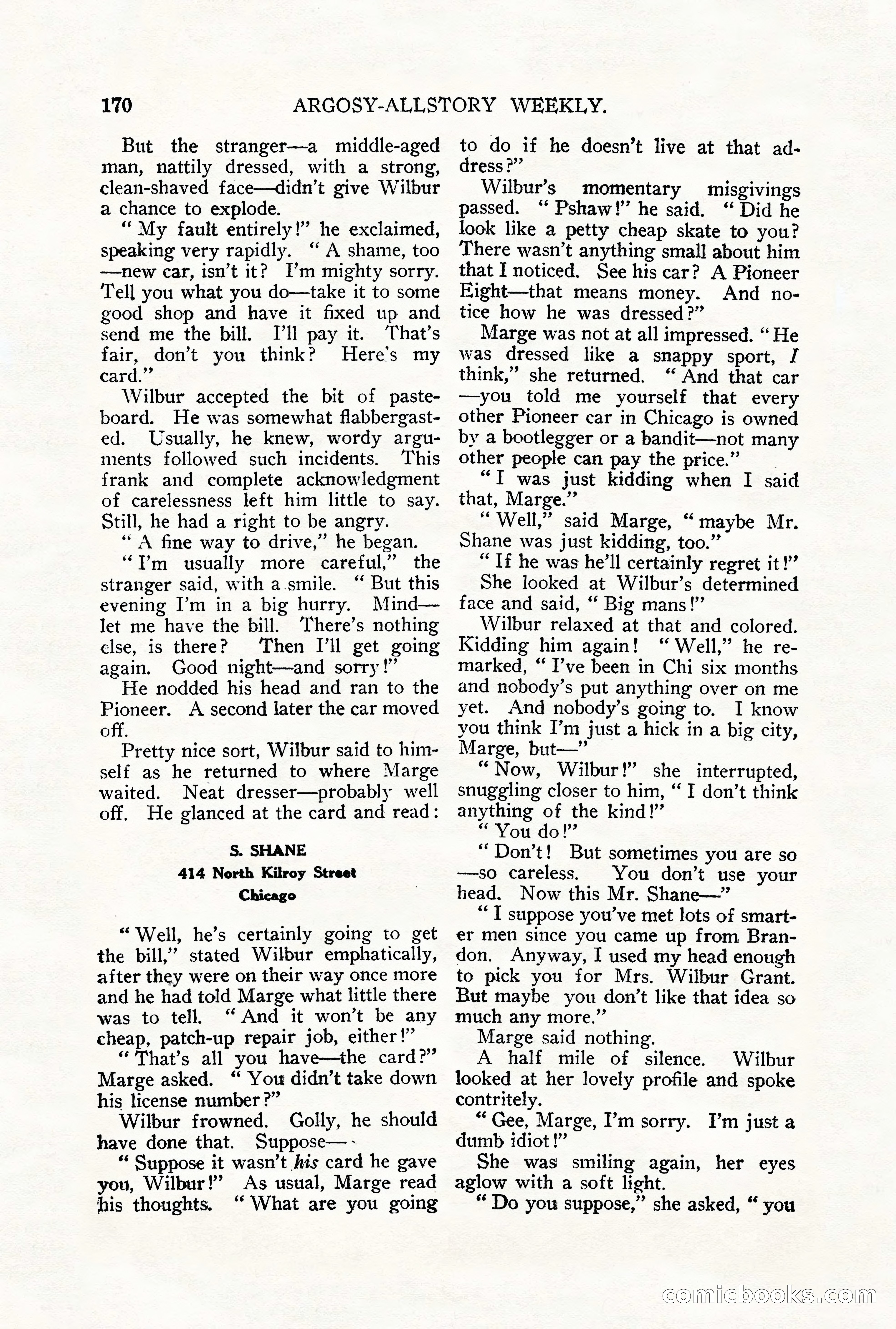 Argosy All-Story Weekly, September 29, 1928 — page 28 of 148