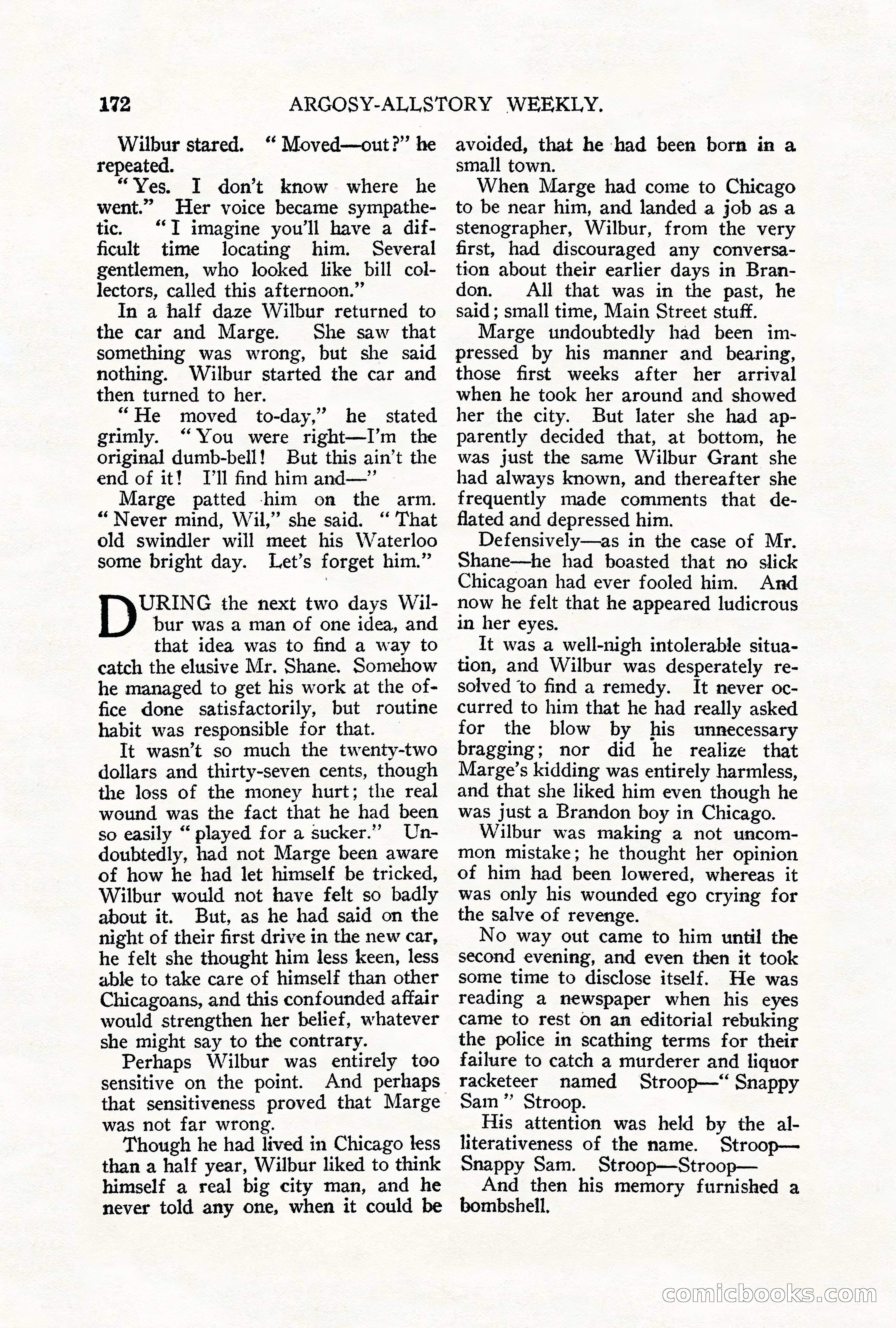 Argosy All-Story Weekly, September 29, 1928 — page 30 of 148