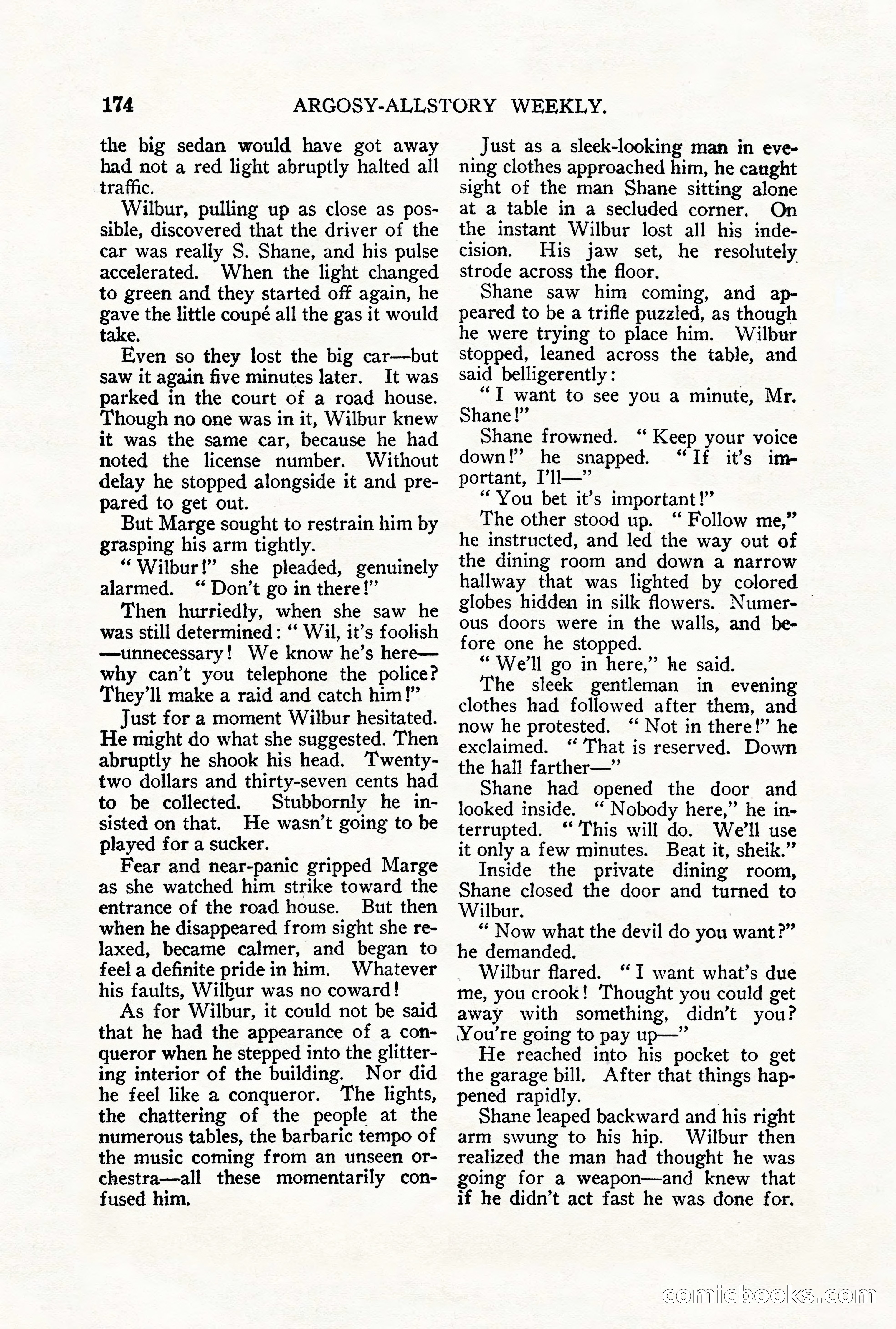 Argosy All-Story Weekly, September 29, 1928 — page 32 of 148