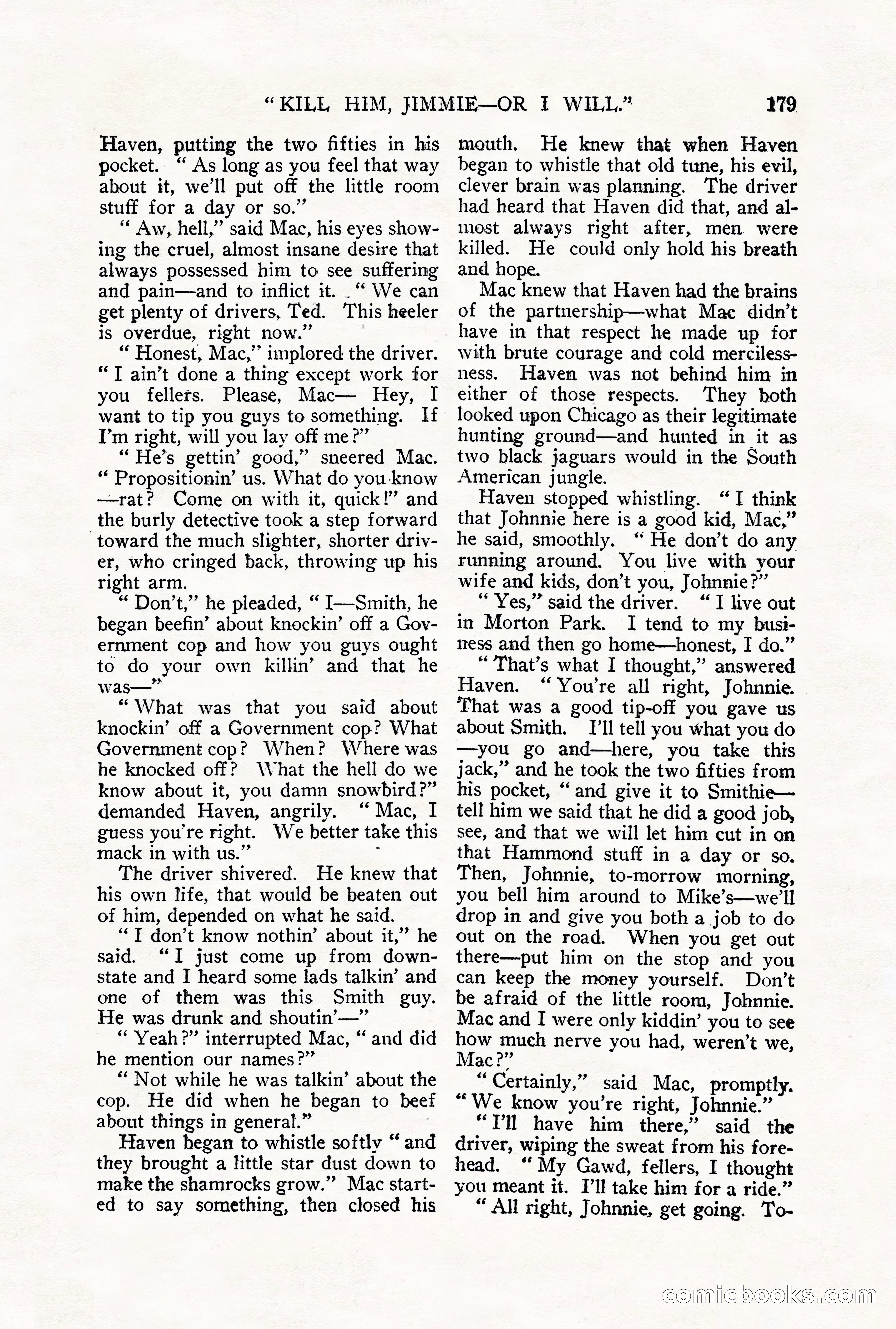 Argosy All-Story Weekly, September 29, 1928 — page 37 of 148