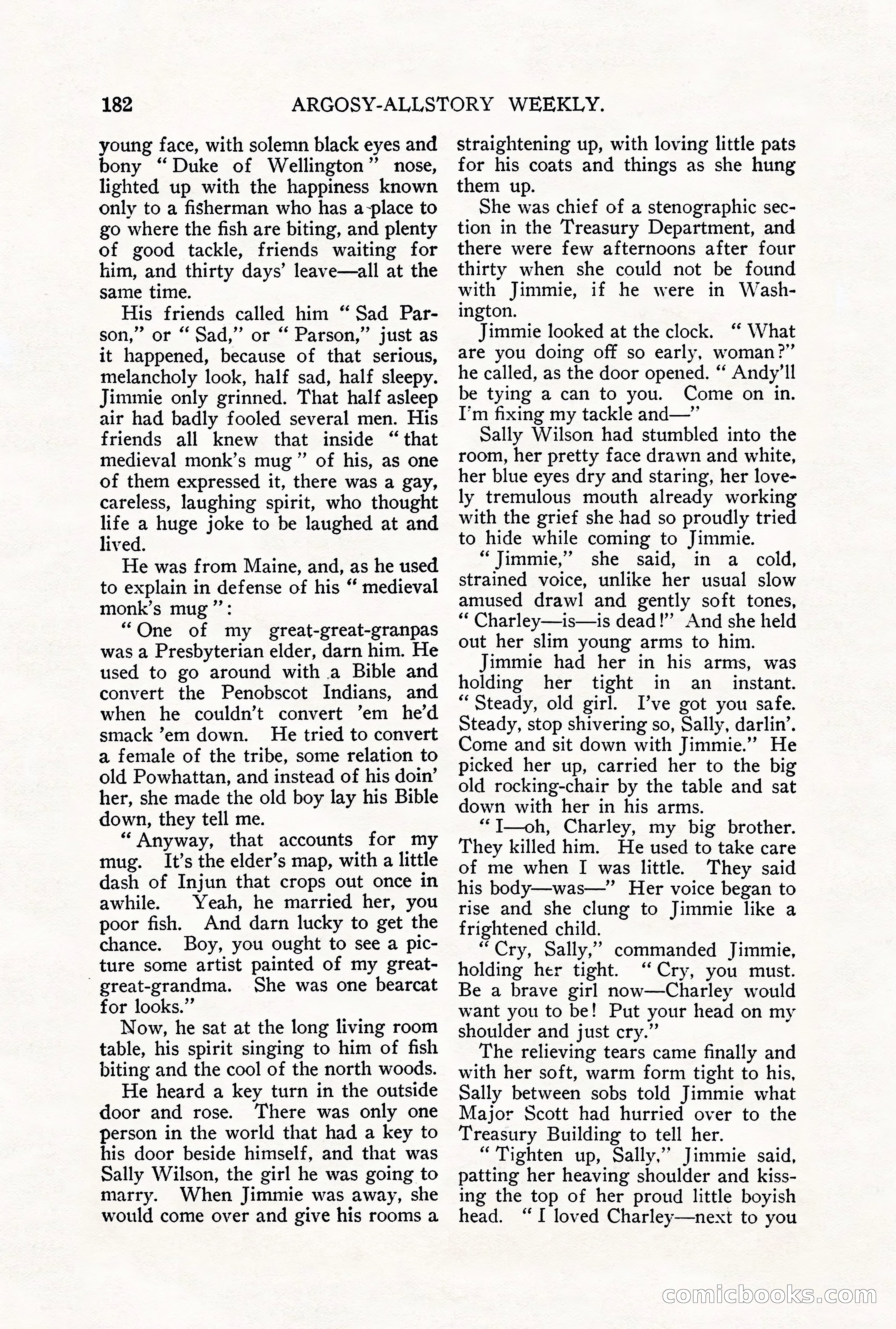 Argosy All-Story Weekly, September 29, 1928 — page 40 of 148