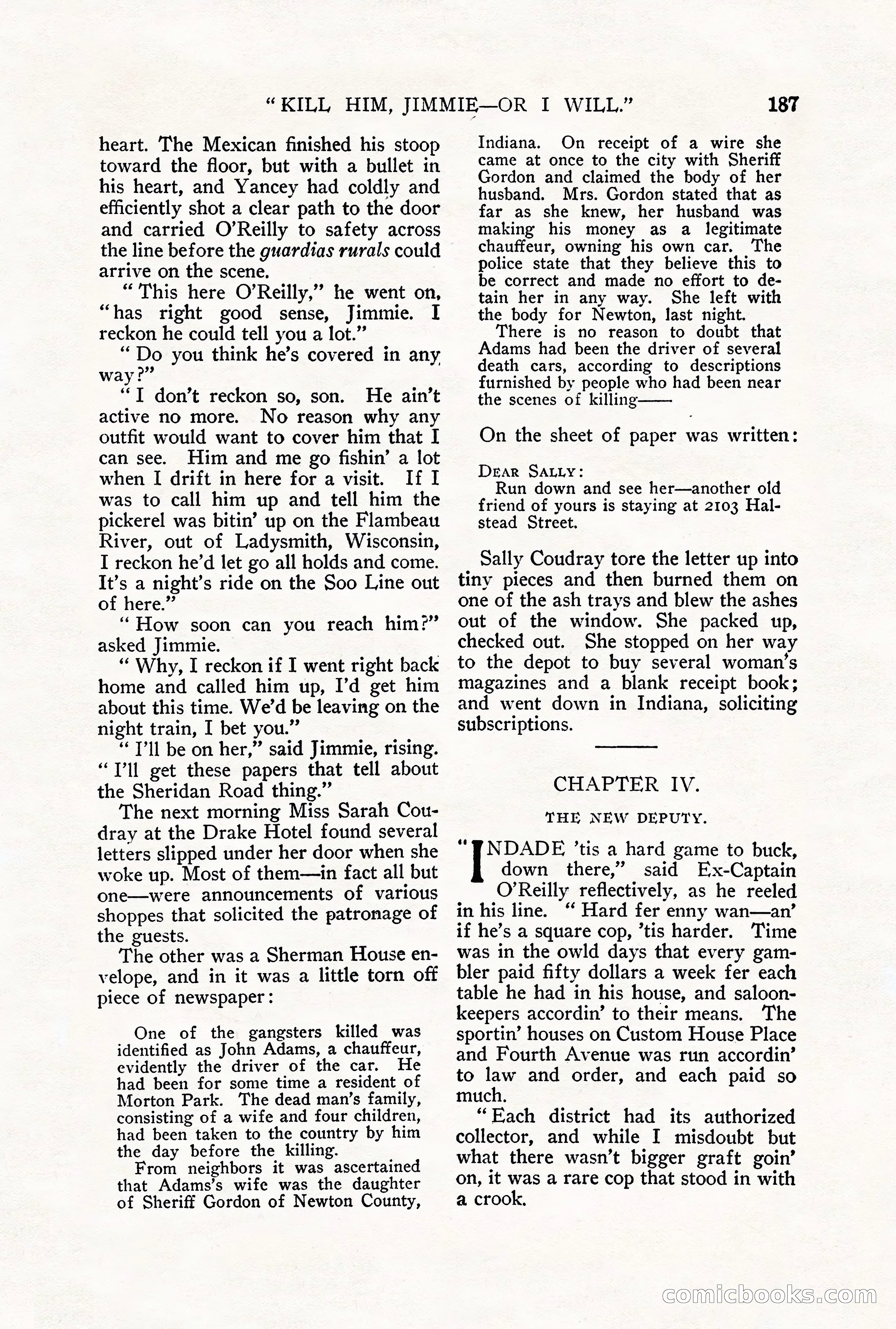Argosy All-Story Weekly, September 29, 1928 — page 45 of 148