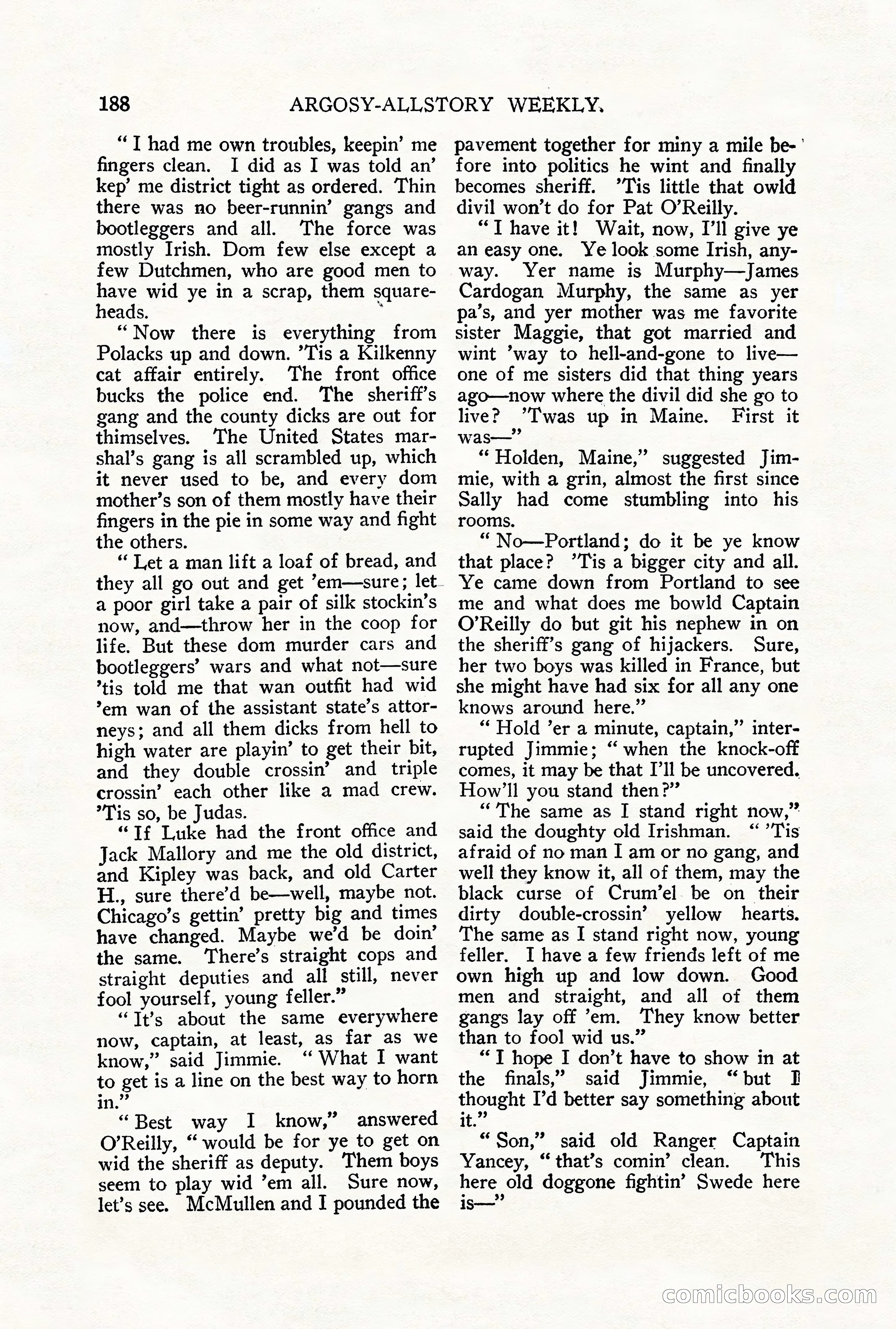 Argosy All-Story Weekly, September 29, 1928 — page 46 of 148