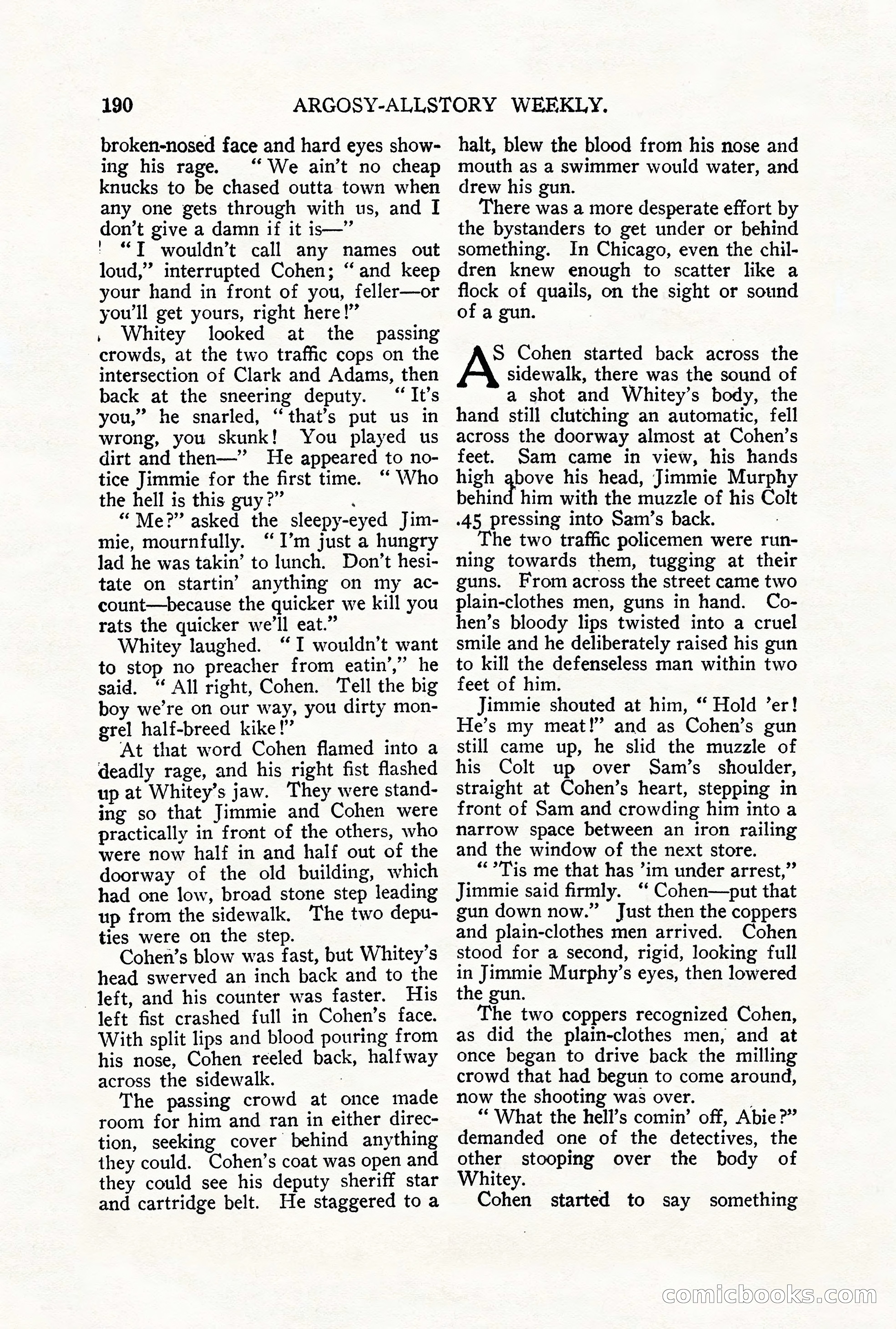 Argosy All-Story Weekly, September 29, 1928 — page 48 of 148