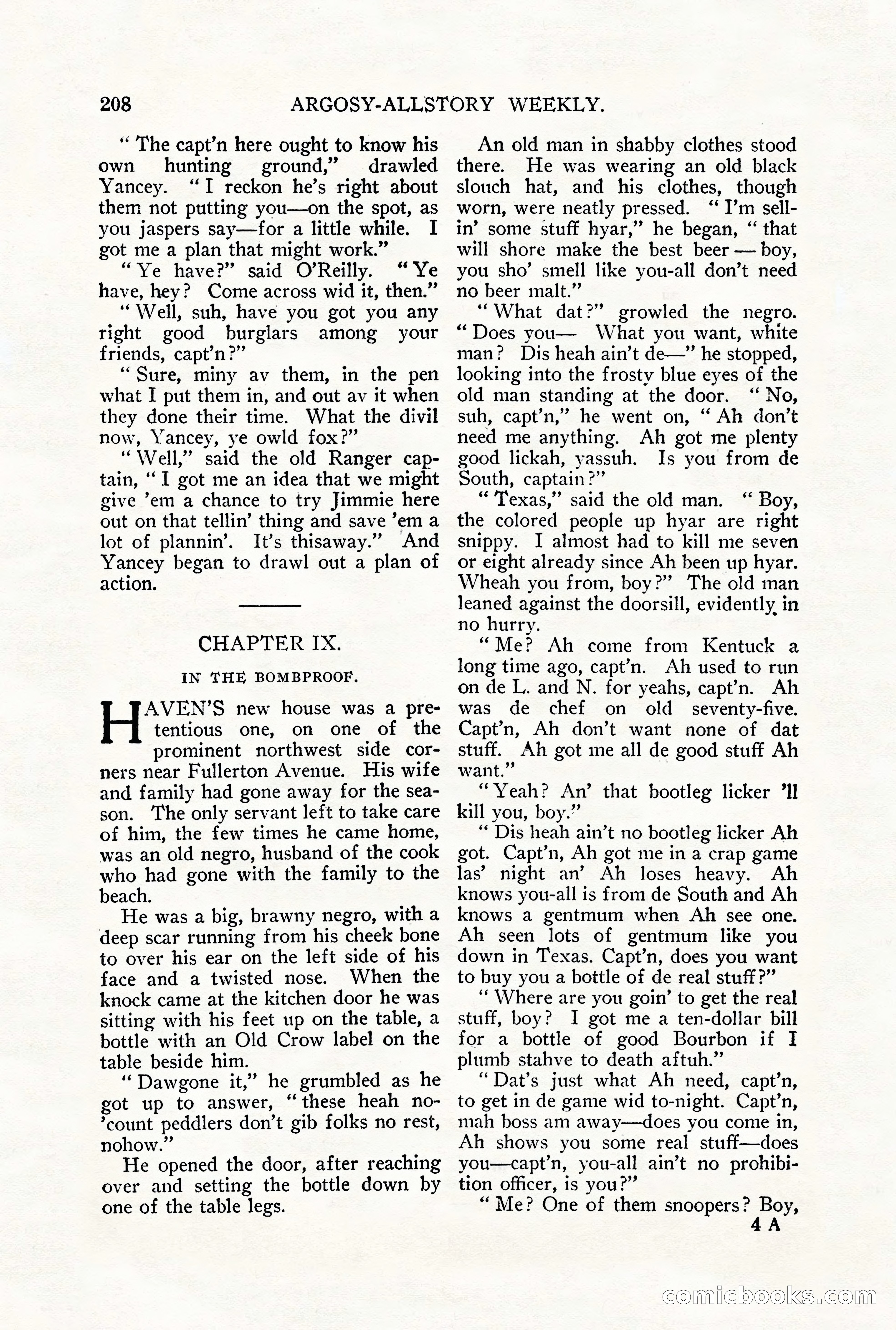 Argosy All-Story Weekly, September 29, 1928 — page 66 of 148