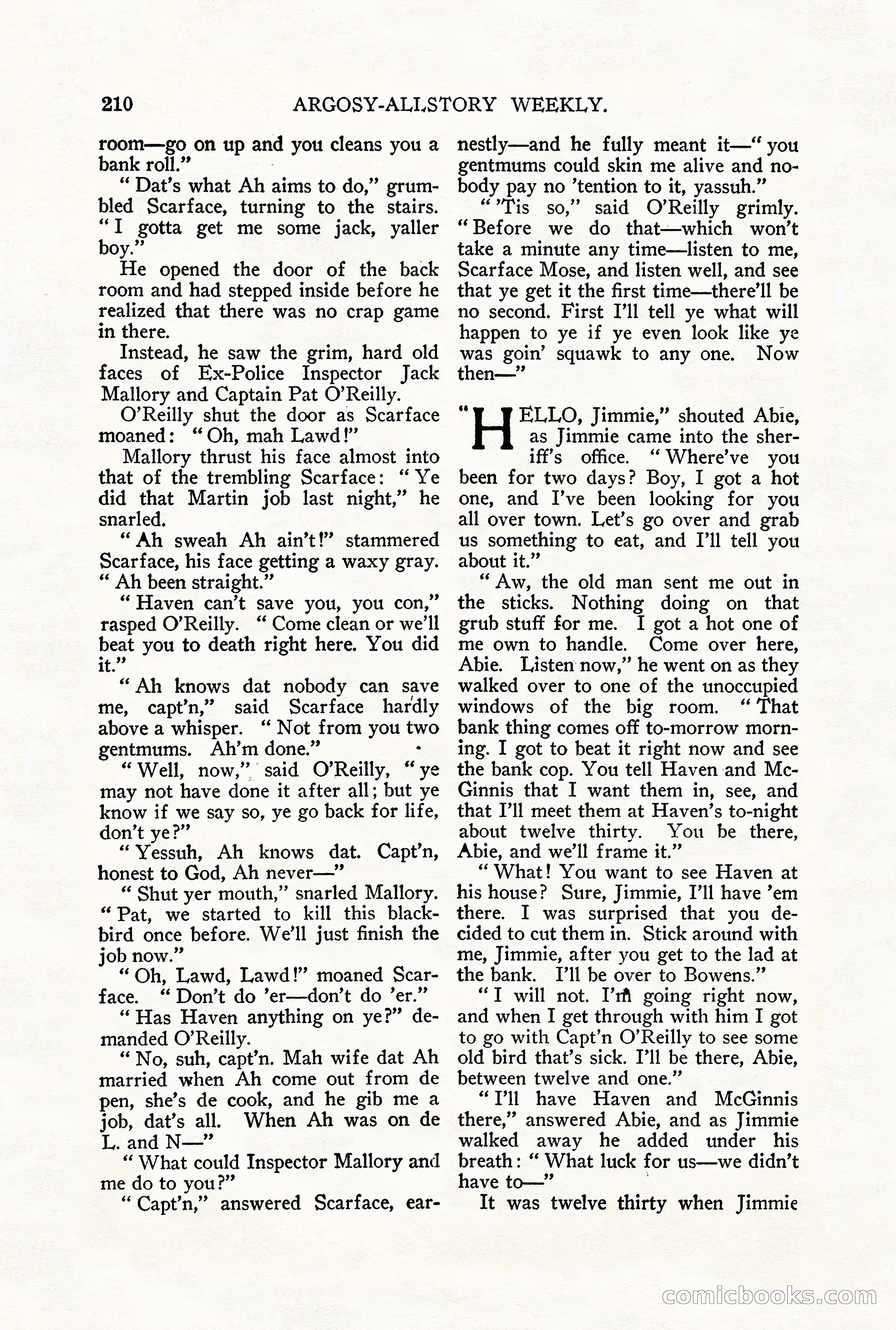 Argosy All-Story Weekly, September 29, 1928 — page 68 of 148