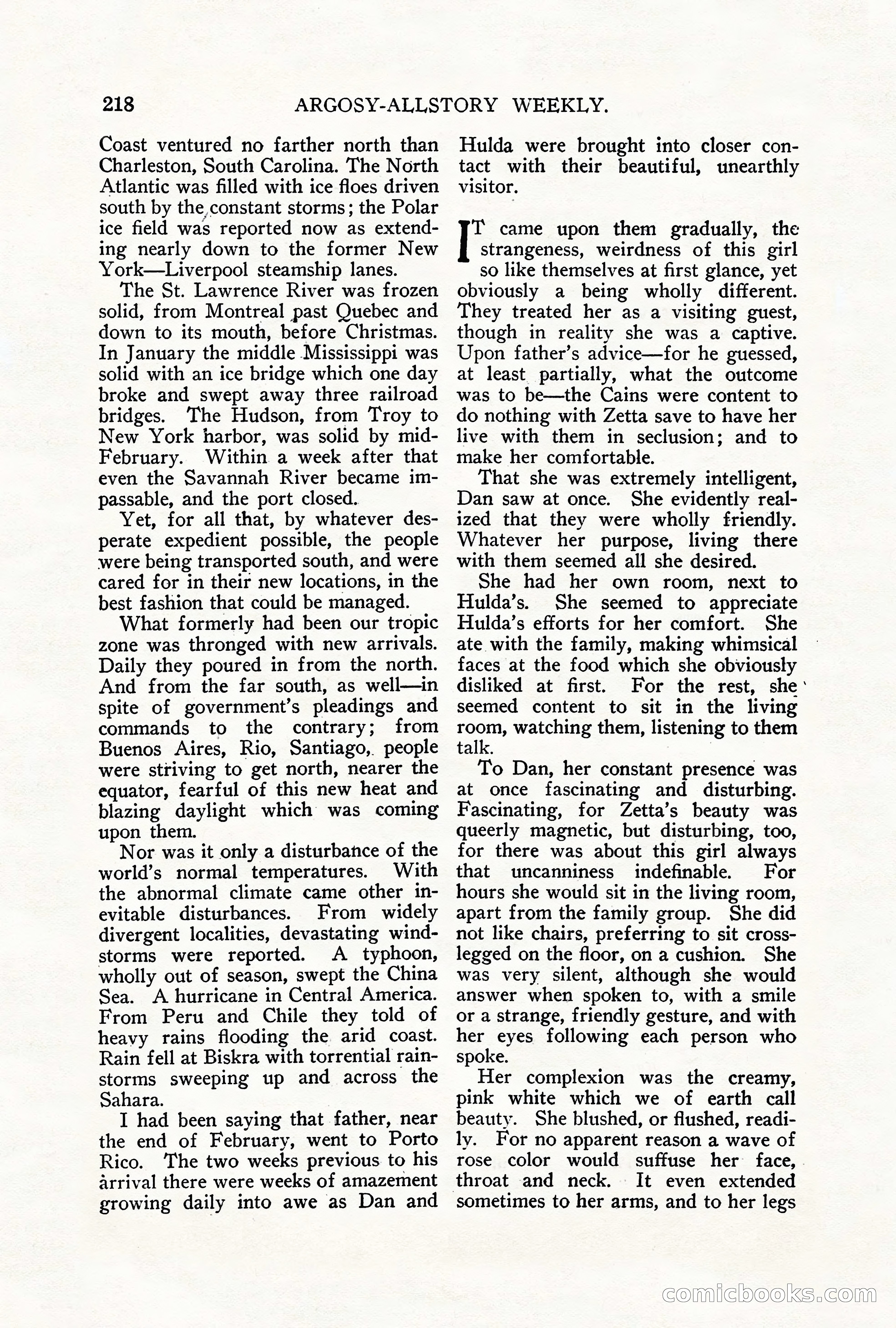 Argosy All-Story Weekly, September 29, 1928 — page 76 of 148