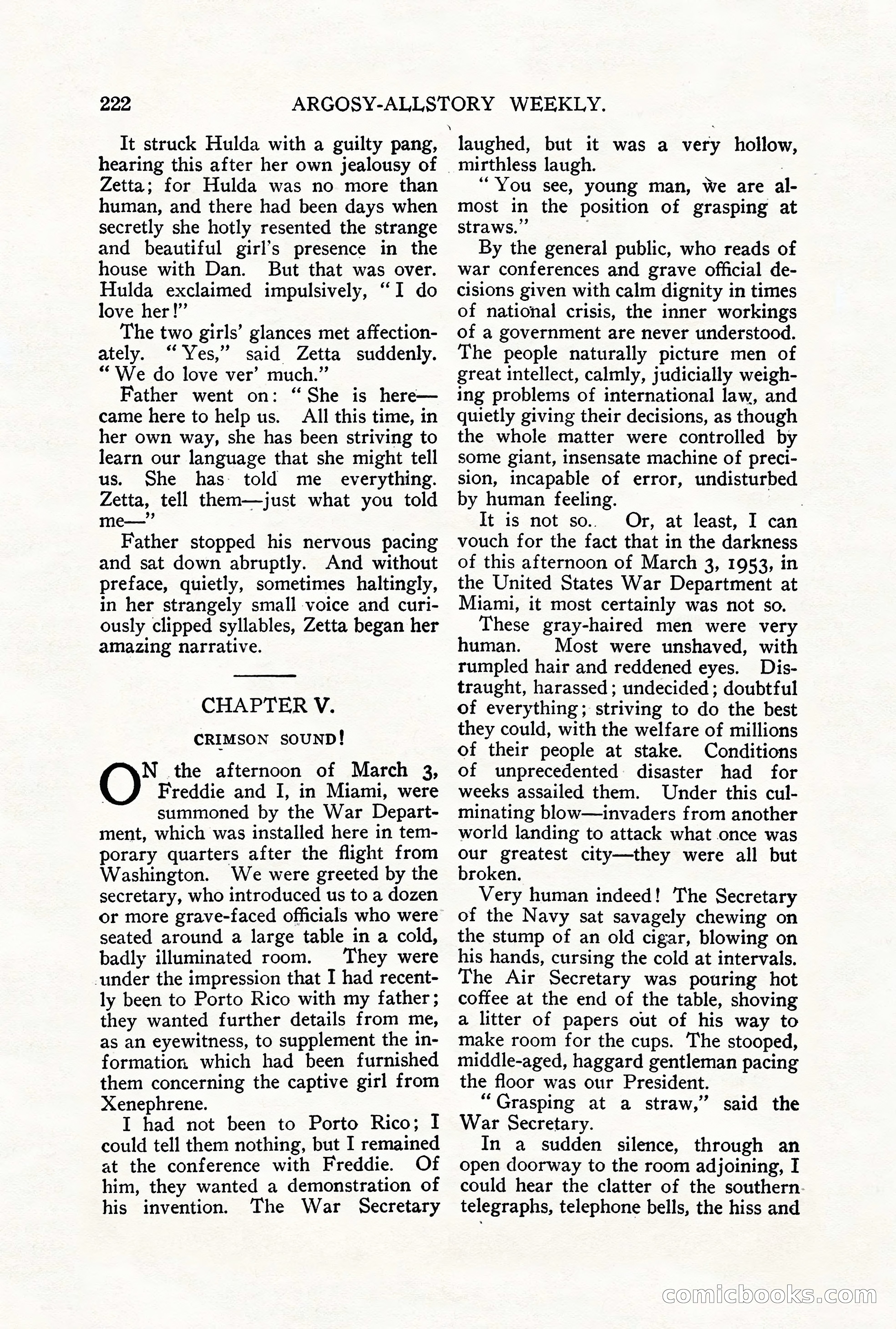 Argosy All-Story Weekly, September 29, 1928 — page 80 of 148