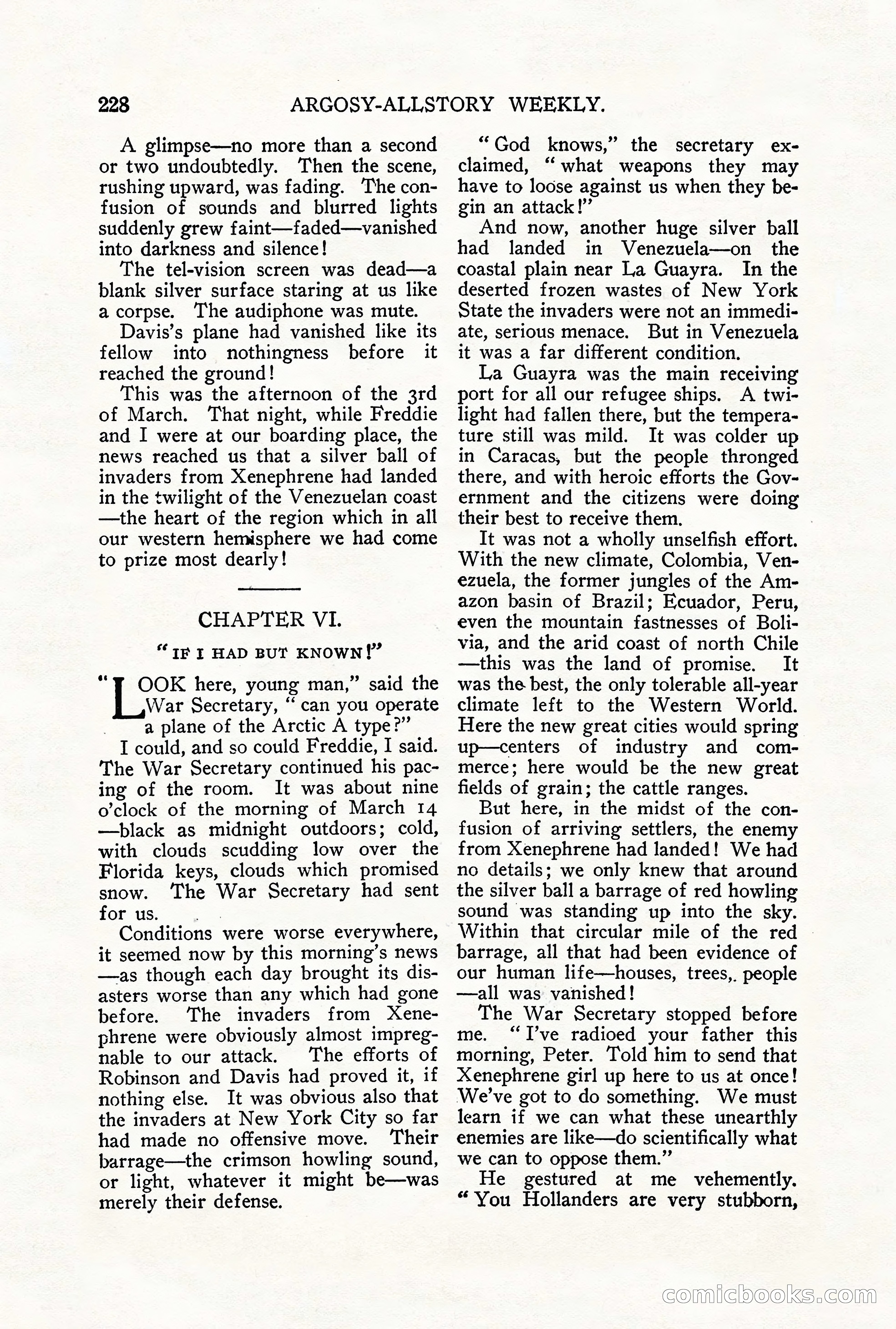 Argosy All-Story Weekly, September 29, 1928 — page 86 of 148