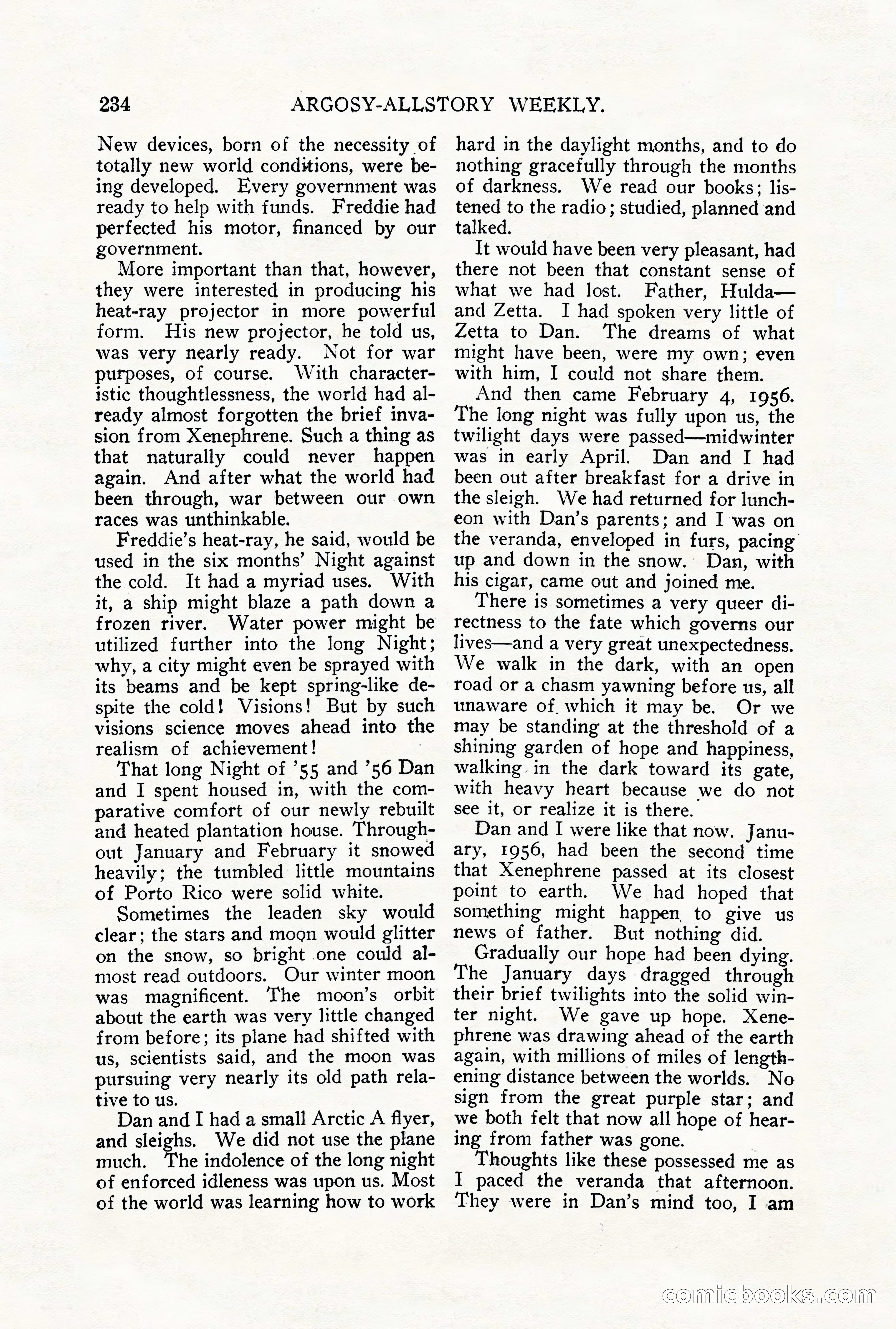 Argosy All-Story Weekly, September 29, 1928 — page 92 of 148