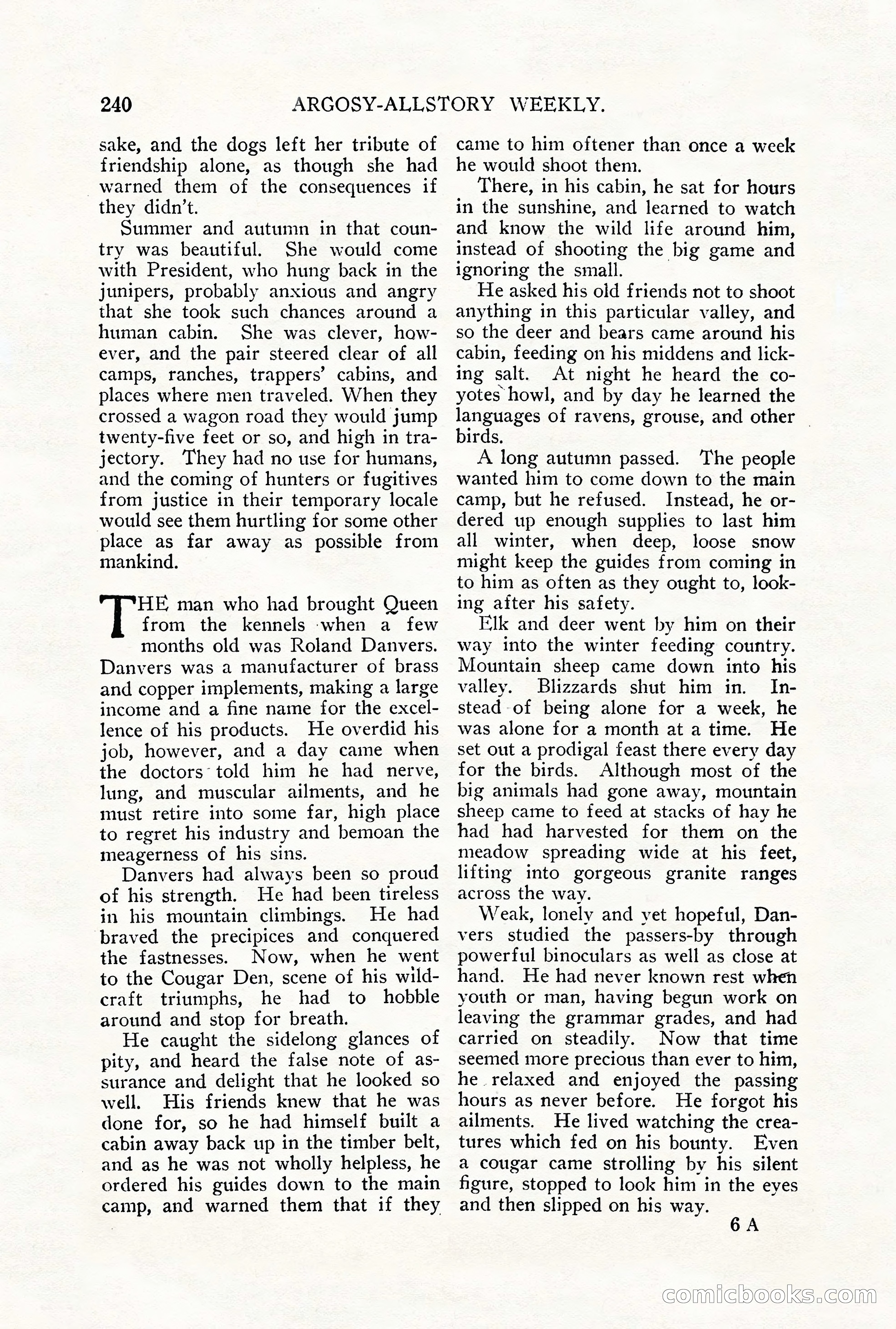 Argosy All-Story Weekly, September 29, 1928 — page 98 of 148